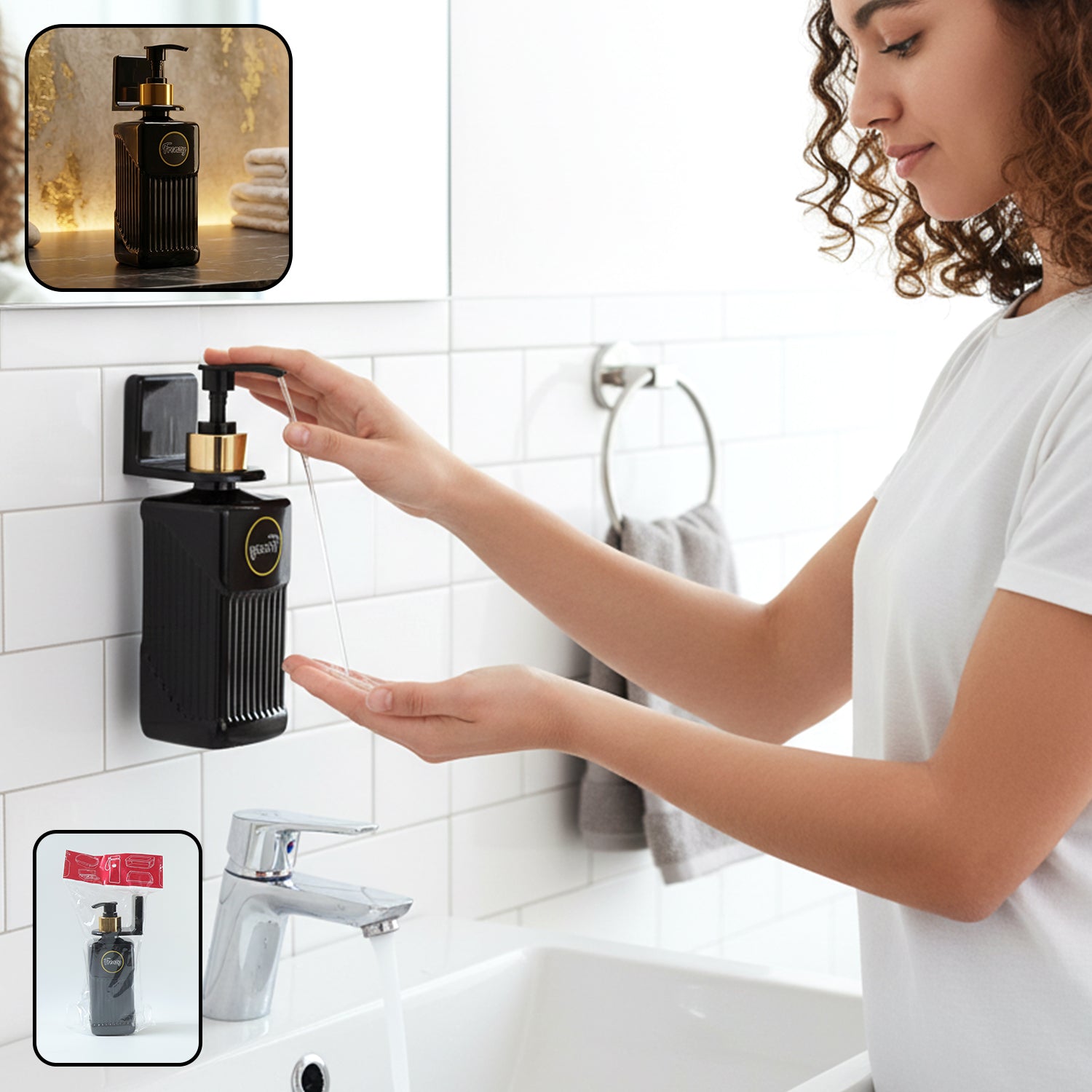 Frenzy Liquid Handwash Dispenser Bottle (1 Pc)