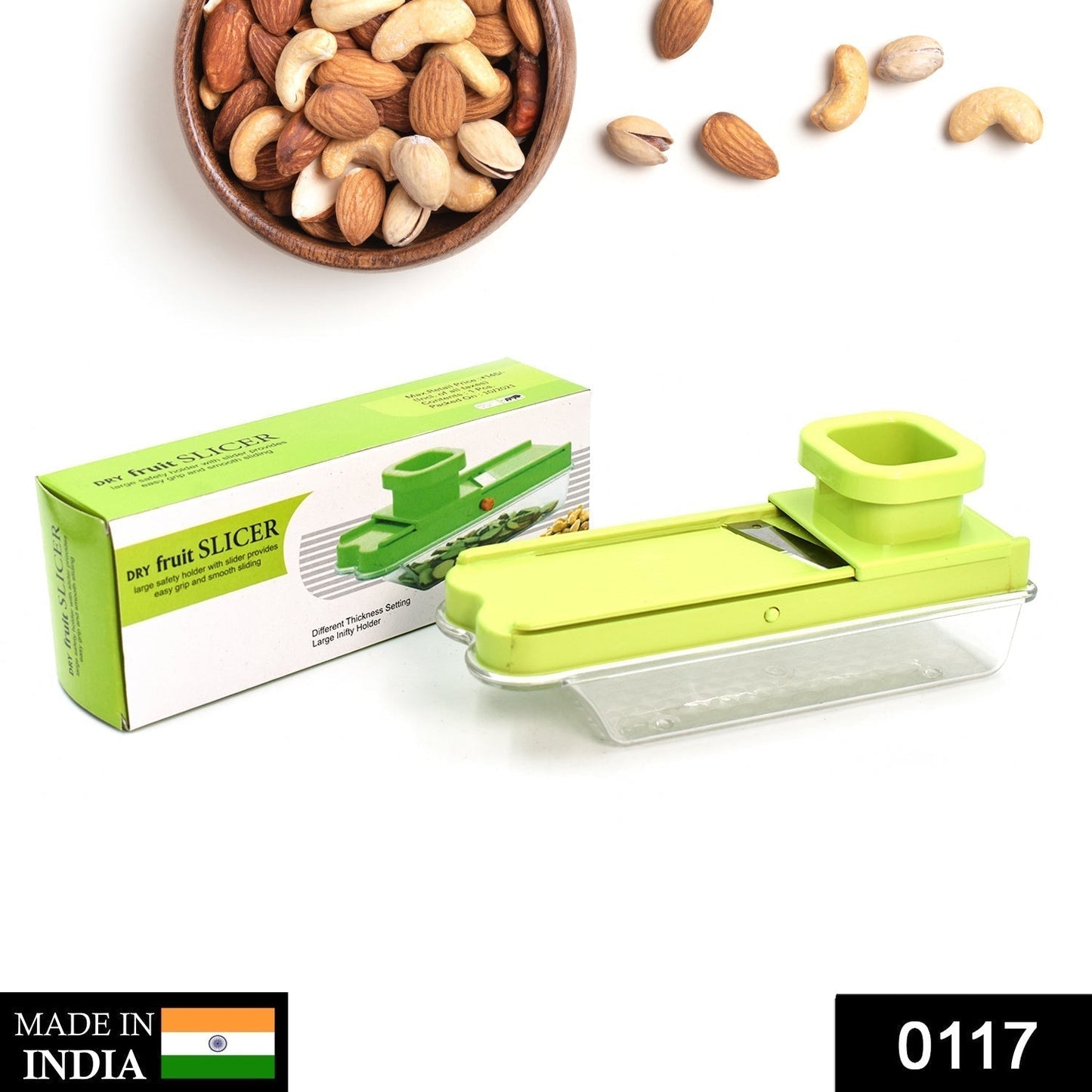 Stainless Steel Vegatable and Dry Fruit Slicer / Cutter