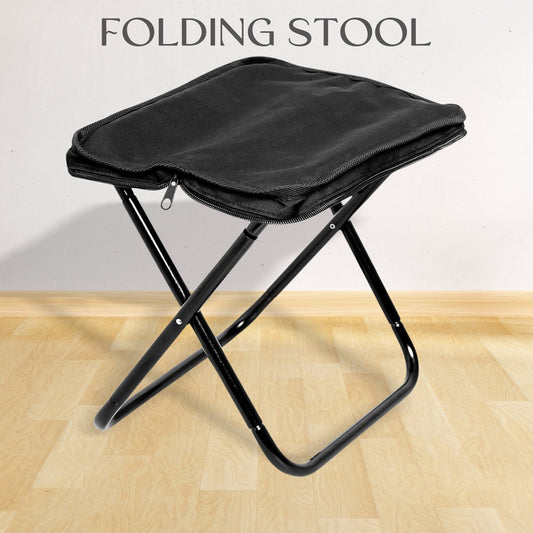 Folding Camping Stool â€“ Collapsible Portable Seat for Travel (1 Pc)