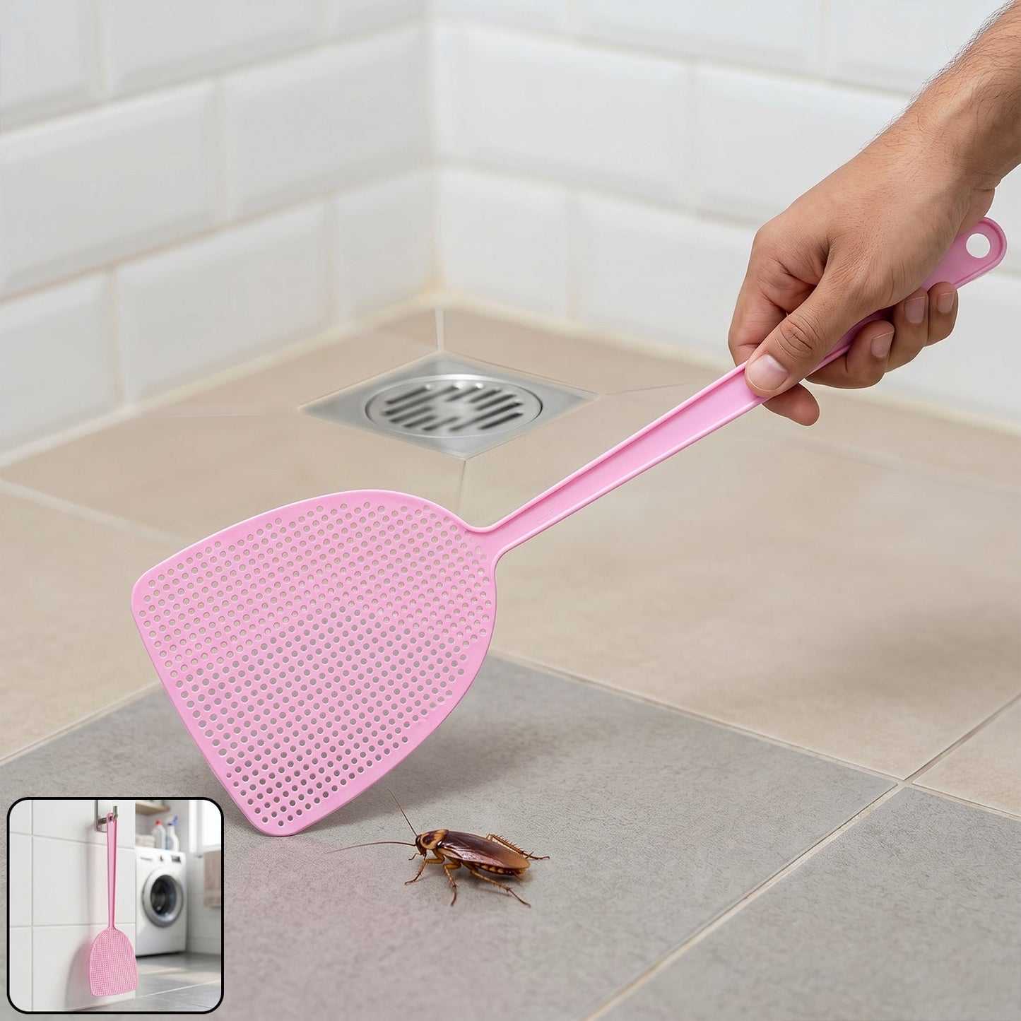 Premium Manual Swat Pest Control (5 Pc Set, 39 Cm)