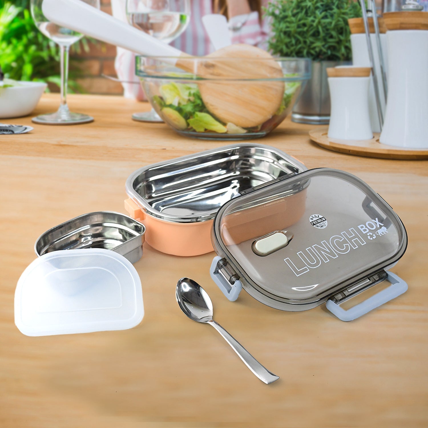 Home Chef Premium Leak-Proof Lunch Box