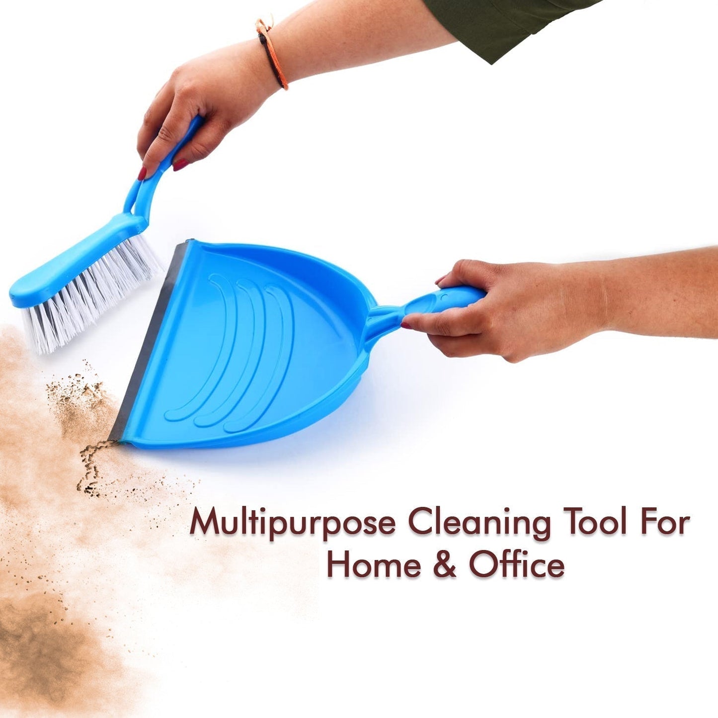 Supadi Dustpan & Brush Set â€“ Long-Handle Multipurpose Dust Collector , Supdi