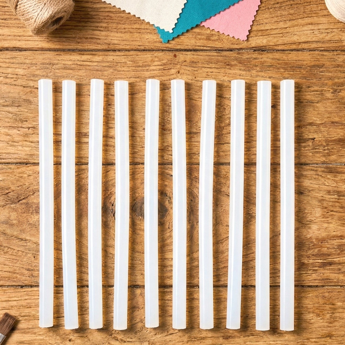 Hot Glue Stick Set 20 cm – Strong Adhesive Glue Sticks for Craft (10 Pc)