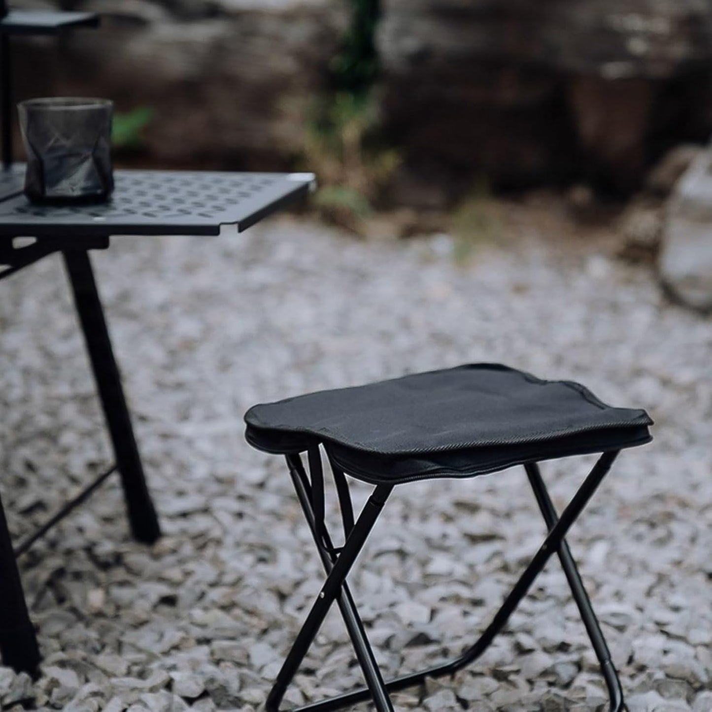 Folding Camping Stool â€“ Collapsible Portable Seat for Travel (1 Pc)