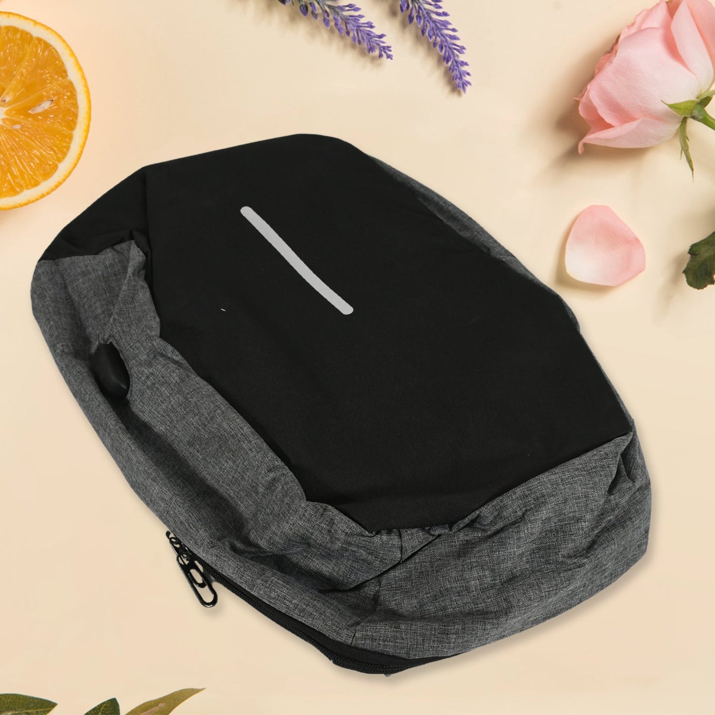 Waterproof Anti-Theft Crossbody Sling Bag – PU Leather with USB Charging