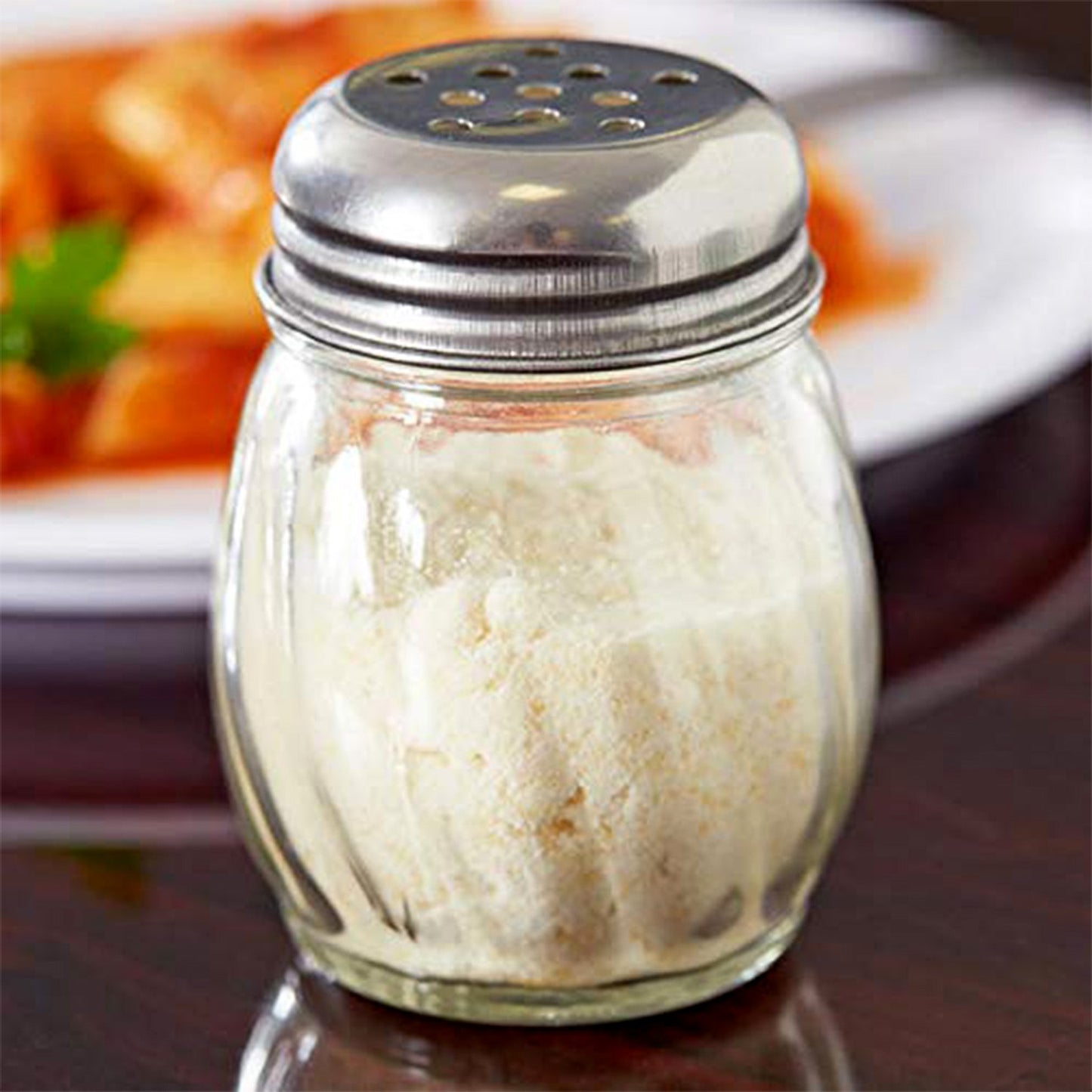 Apex Oregano & Chilli Flakes Dispenser Set â€“ 2 Pcs Plastic Spice Shaker with Stainless Steel Lid