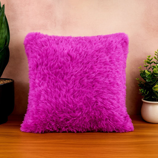 Super Soft Fluffy Cushion Pillow (1 Pc, Mix Color)