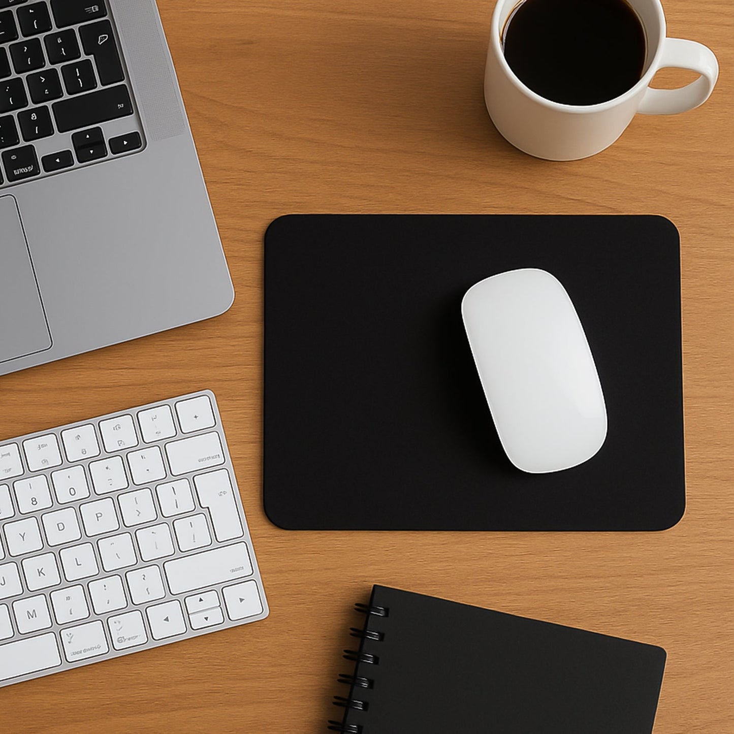 Simple Mouse Pad Used For Mouse While Using Computer.