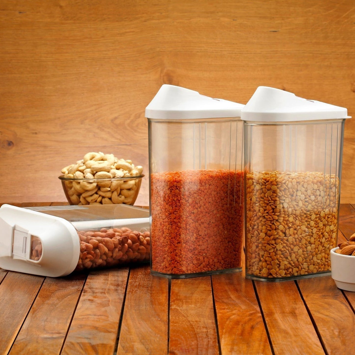 Easy Flow Airtight Storage Containers (3 Pc)