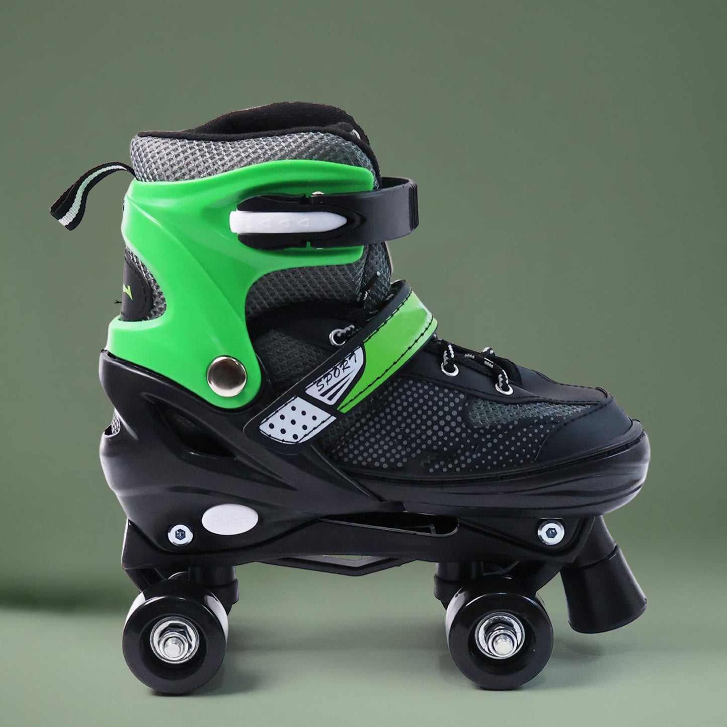 Adjustable Quad Roller Skates for Kids (Large / 1 Pair)
