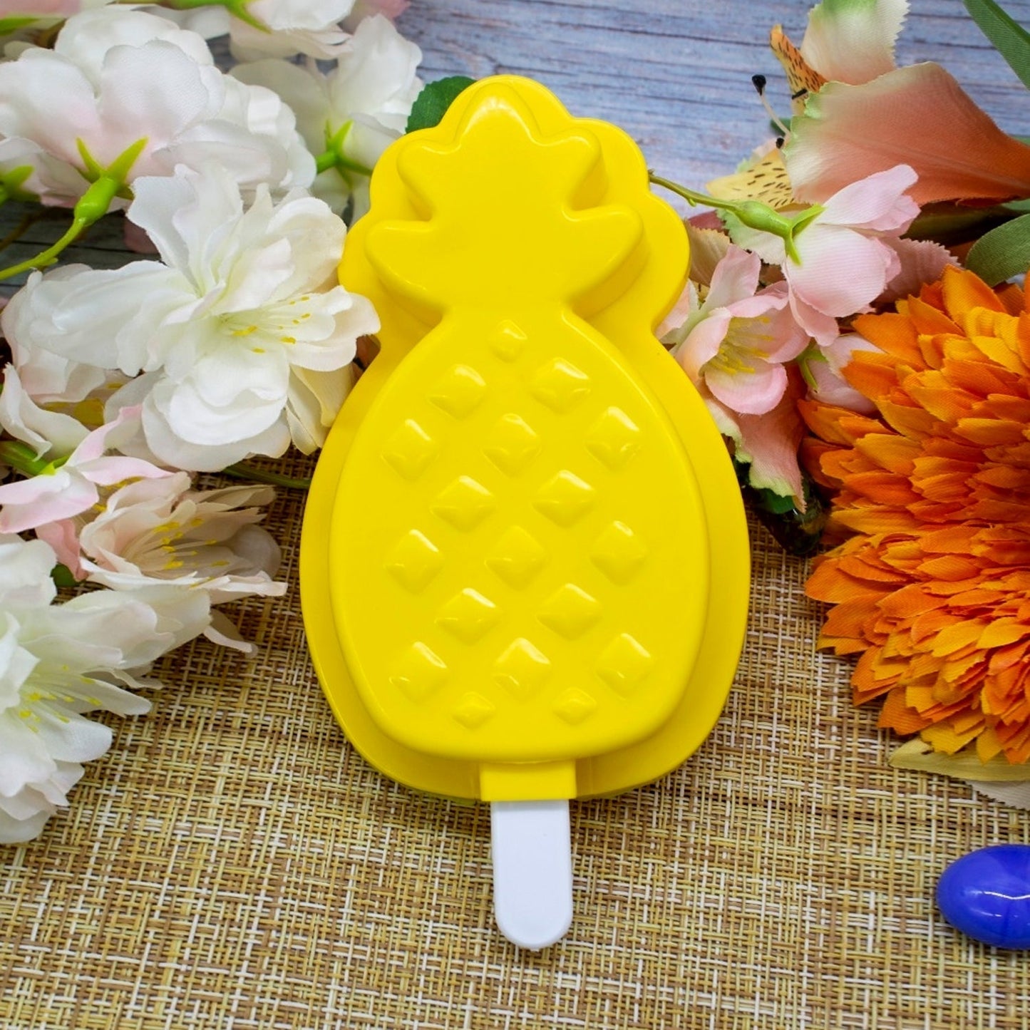 Pineapple Shape sicle Molds - Durable Silicone Ice Candy Cream Mould, DIY Ice  Kitchen Tool