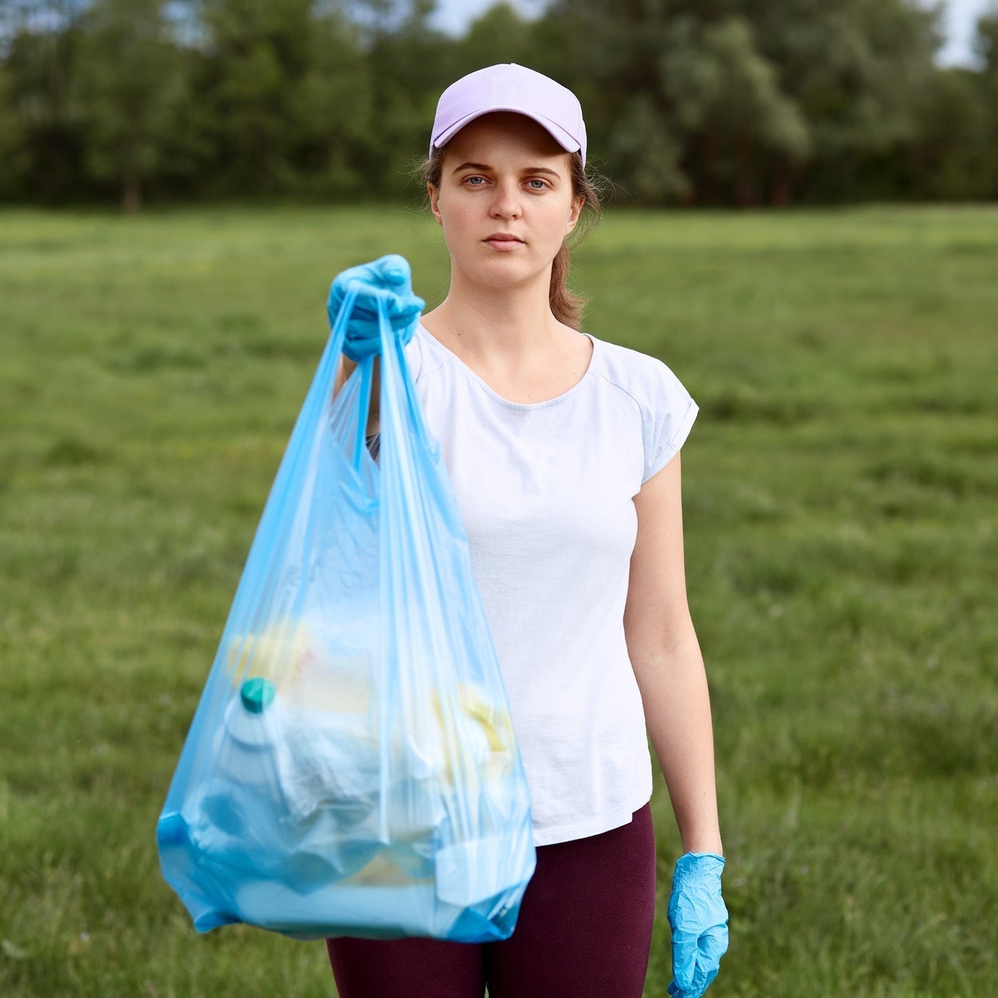 Heavy Strength Disposable Garbage Bags Roll (30Bag, 45x60 Cm)