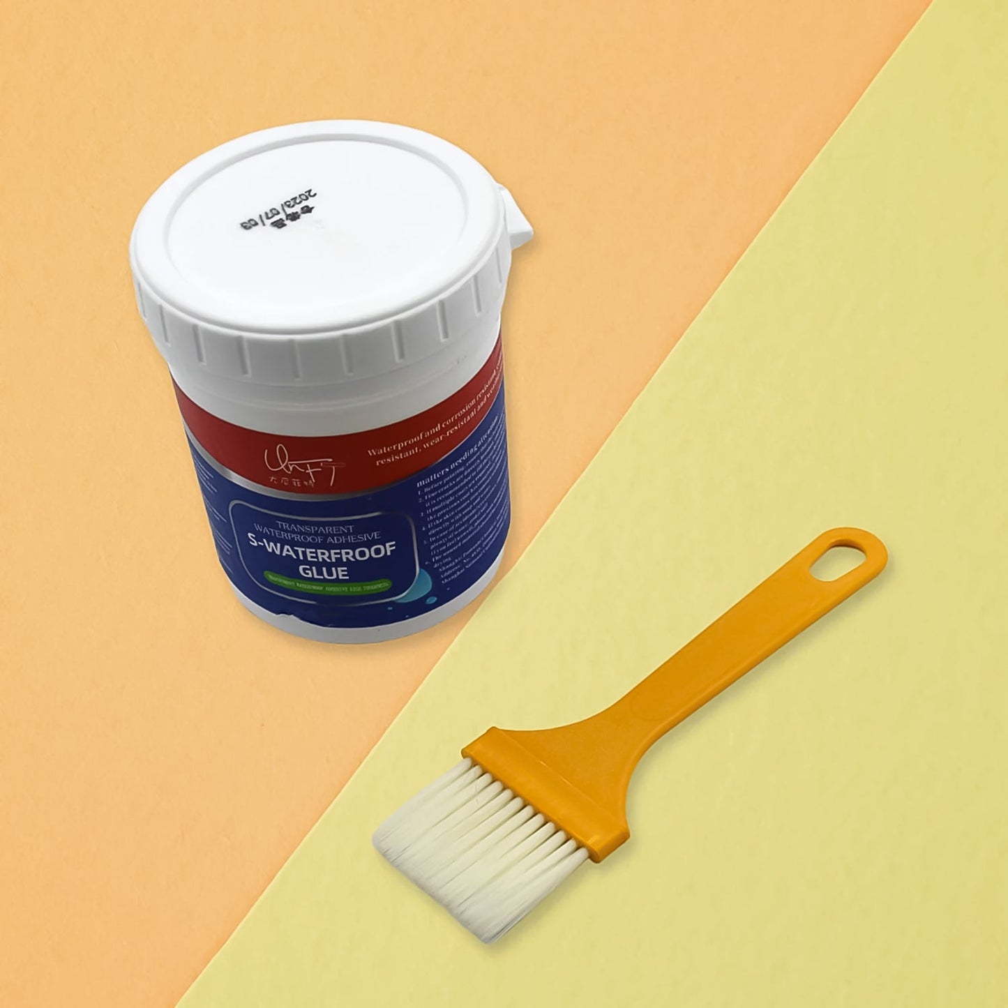 Transparent Waterproof Glue 300Gm with Brush