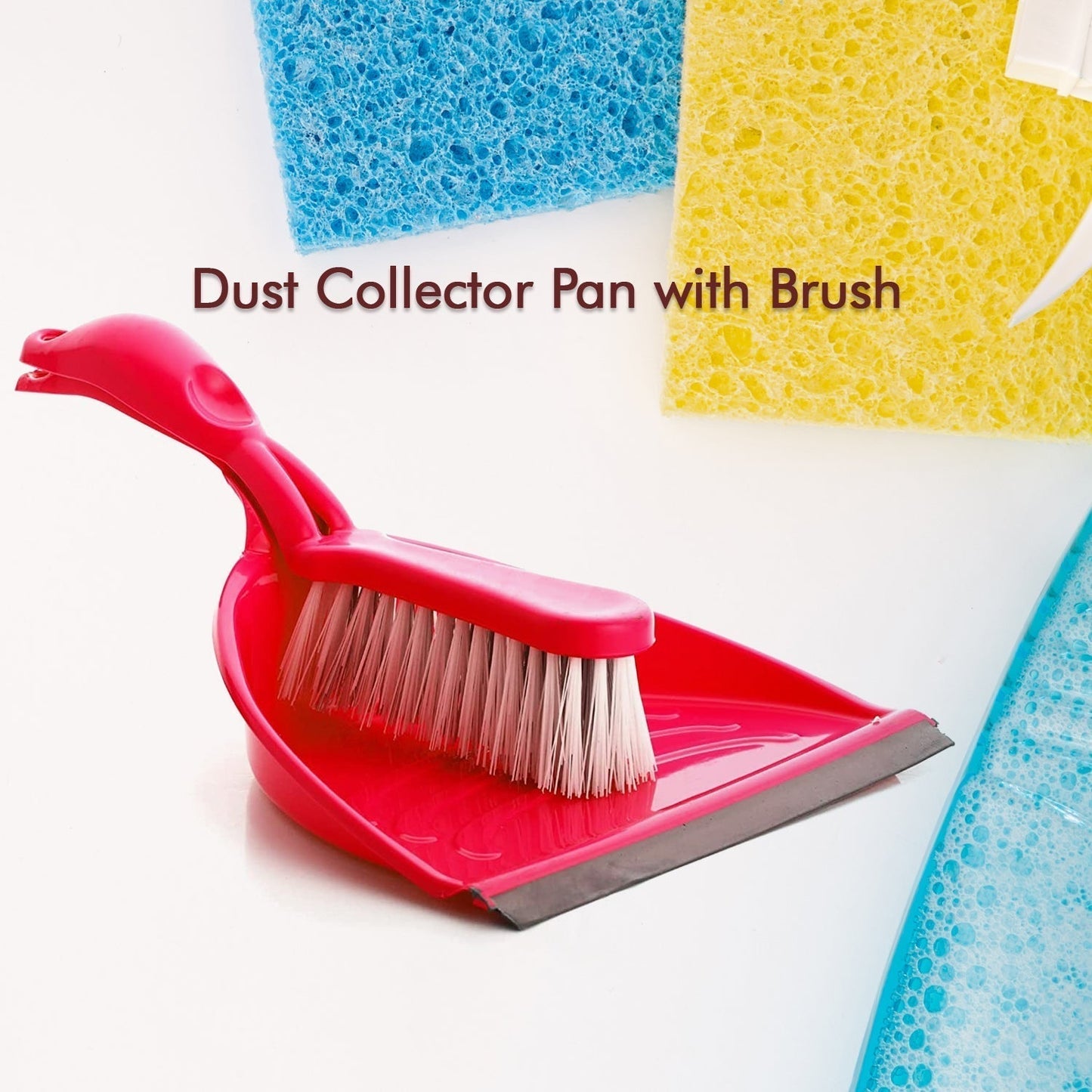 Supadi Dustpan & Brush Set â€“ Long-Handle Multipurpose Dust Collector , Supdi