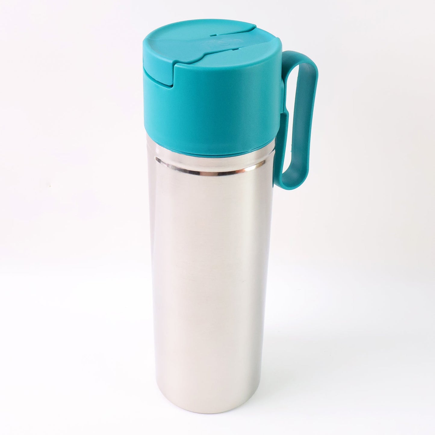 Supermom Stainless Steel Fresh Oil Pourer Bottle with Flip Lid and Handle Approx 1000ML (1 Pc)
