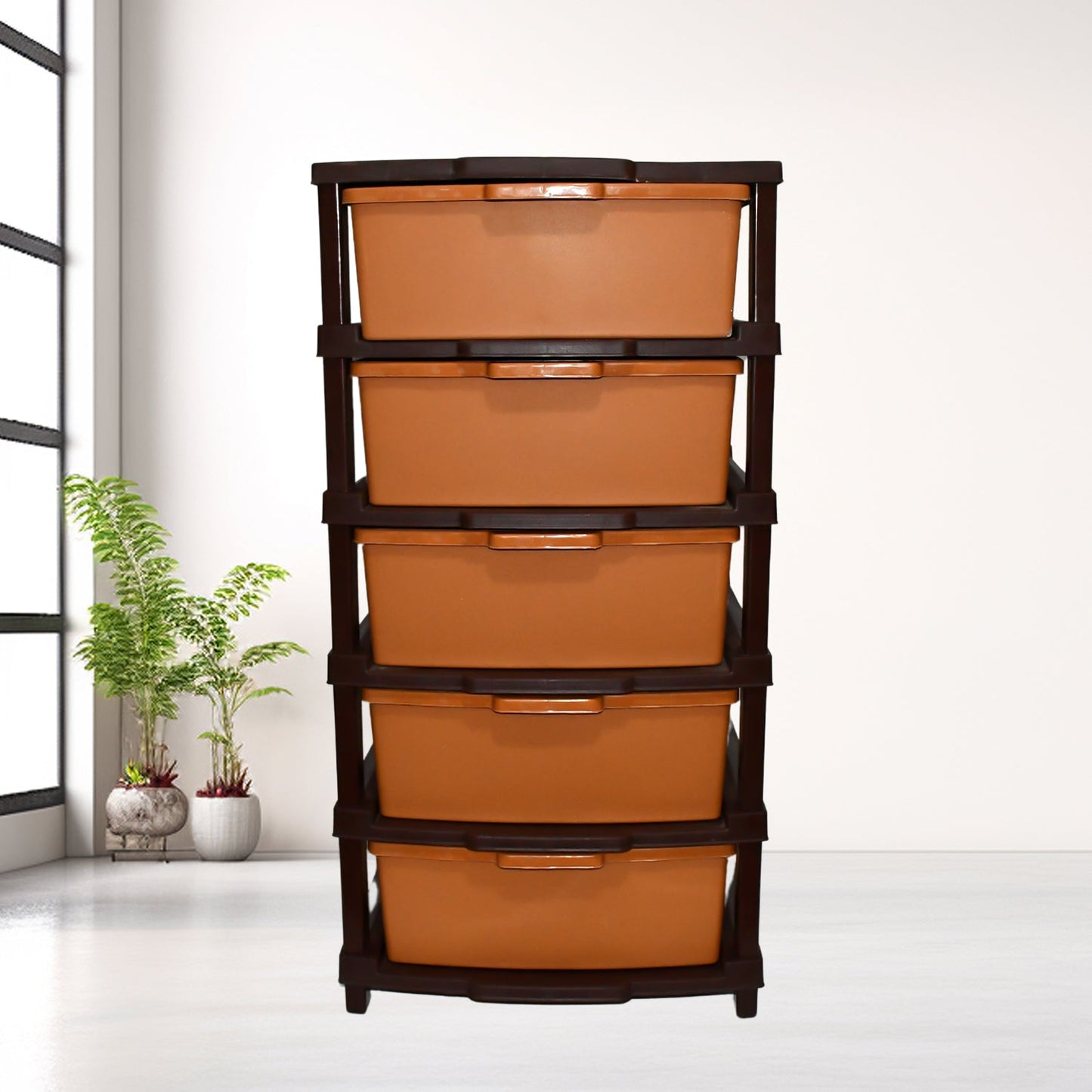 Plastic Premium Home Storage & Organization (5 Layer / 1 Pc)