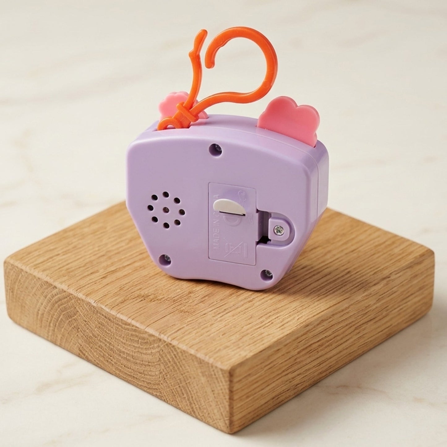 Cute Cartoon Music Push Button Toy Keychain with Sound (1 Pc, Mix Design)