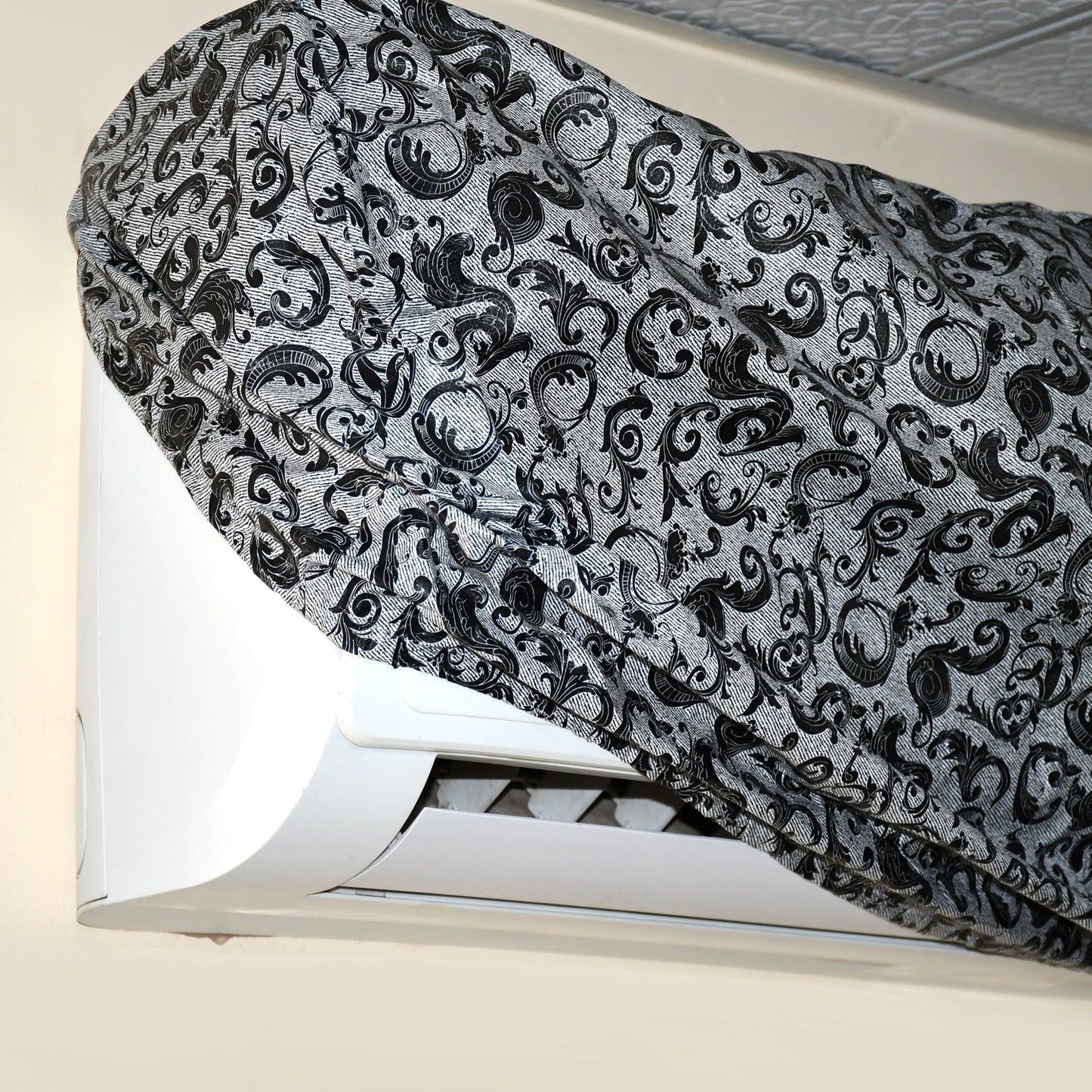 Stretchable Mix-Design AC Cover – Dust, Insect & Corrosion Shield (Mix Design)