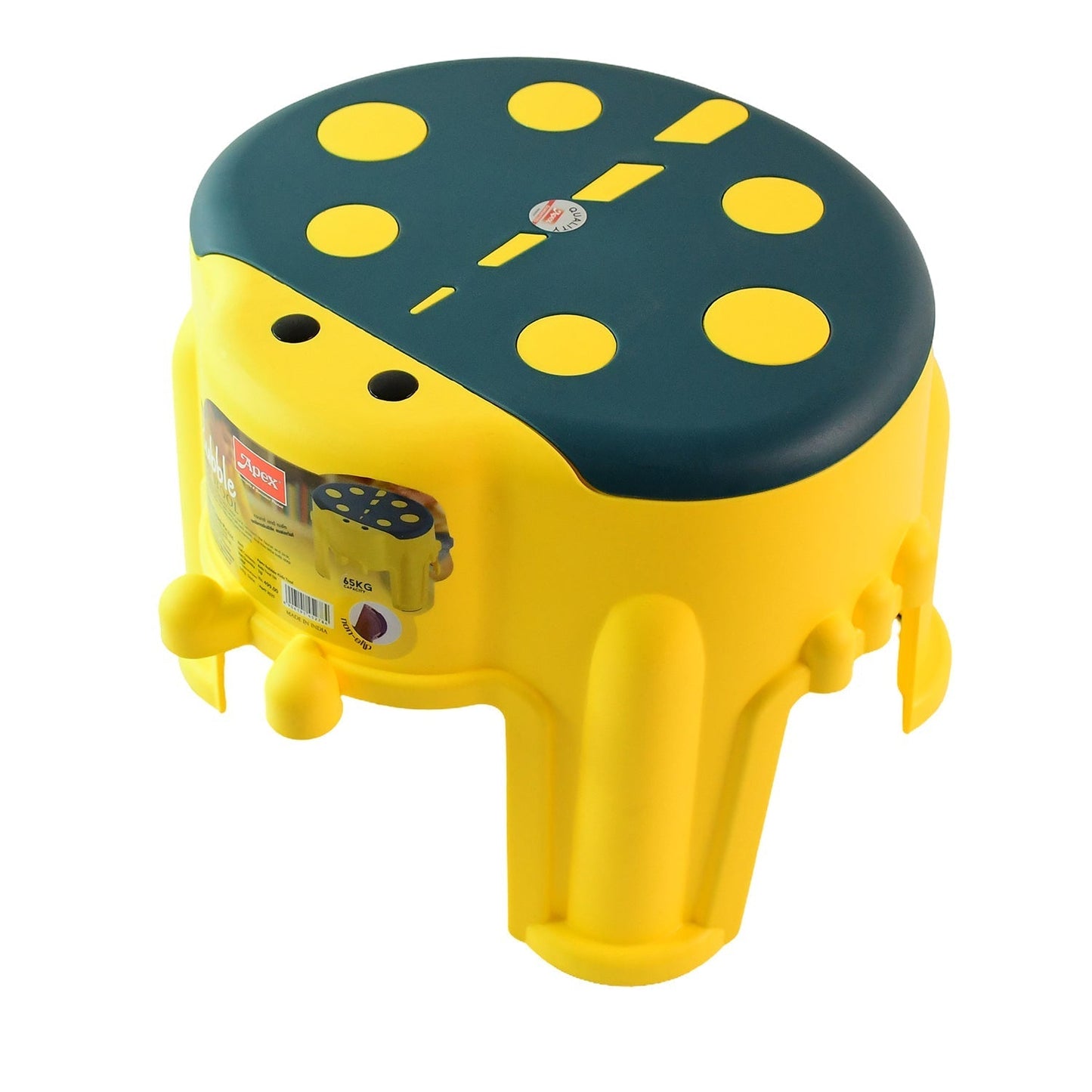 Apex Bubble Kids Stool | Durable Plastic Step Stool for Kids  (1 Pc)