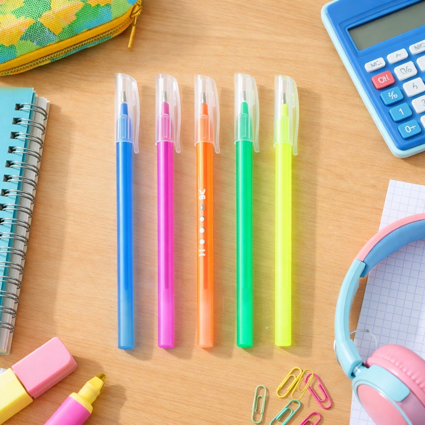 Colorful Pen Set for School, Office & Smooth Daily Writing (20 Pc)