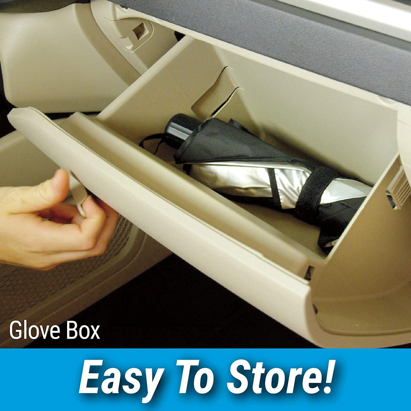 Foldable Car Windshield Sunshade for Heat Protection