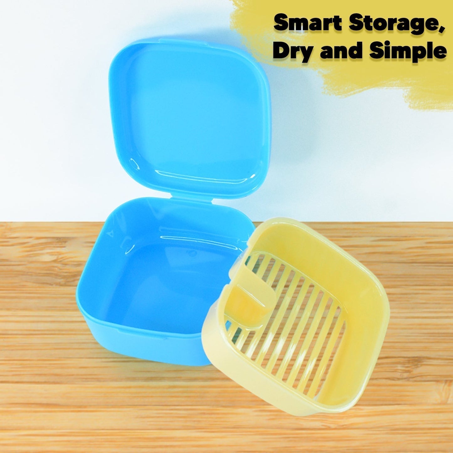 Oblivion Multi-Purpose Storage Box, DENTURE CASE (mix color & 1 Pc)