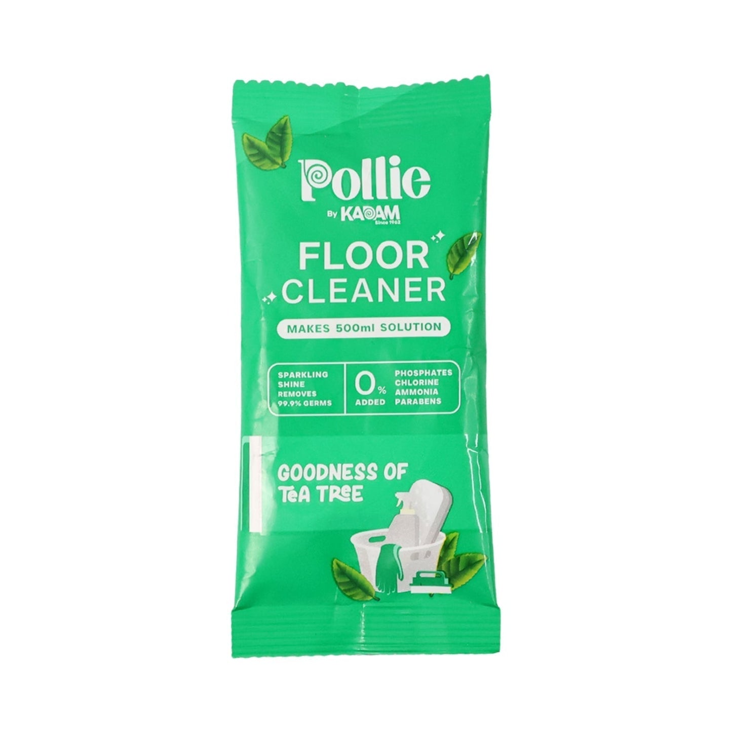 Pollic Kadam Concentrated Floor Cleaner Sachet â€“ Tea Tree Fragrance (50 Gm)
