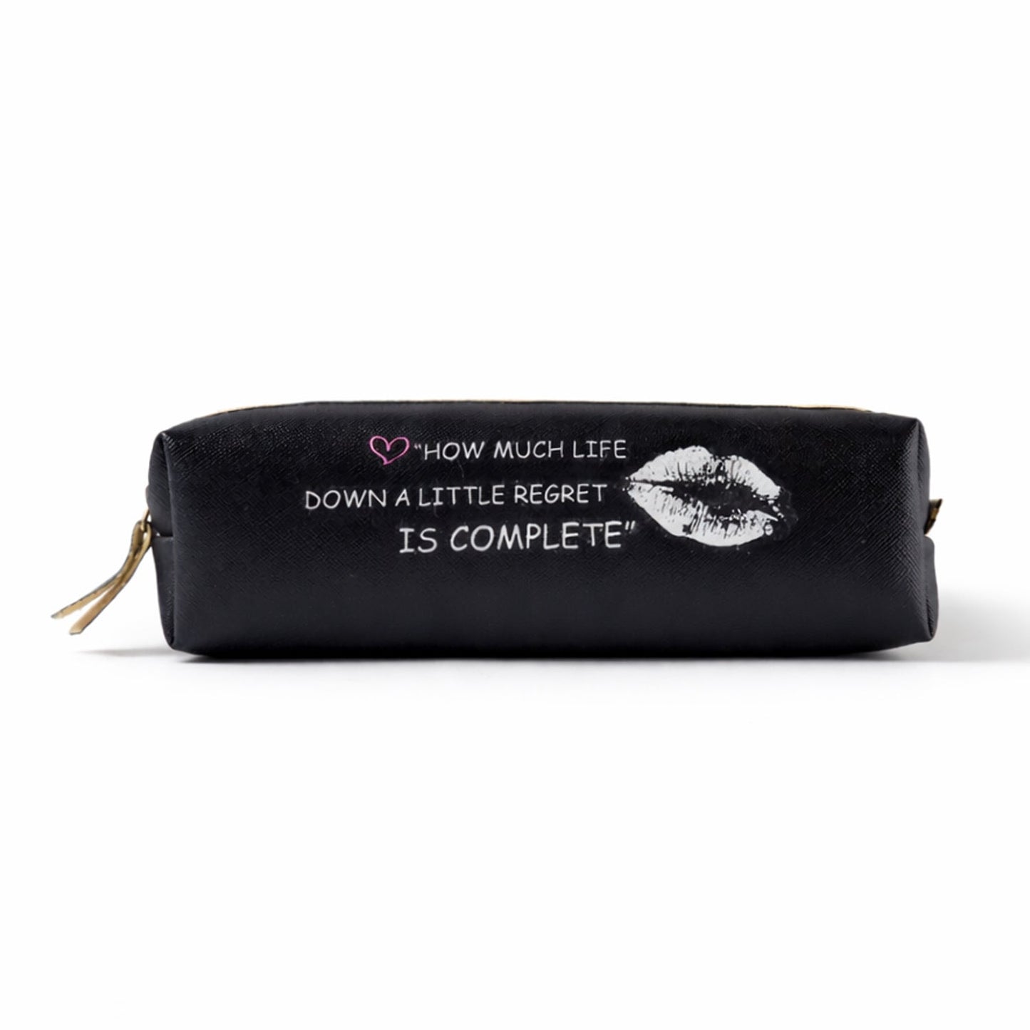 Stylish Printed Zipper Pencil Pouch Organizer (1 Pc)