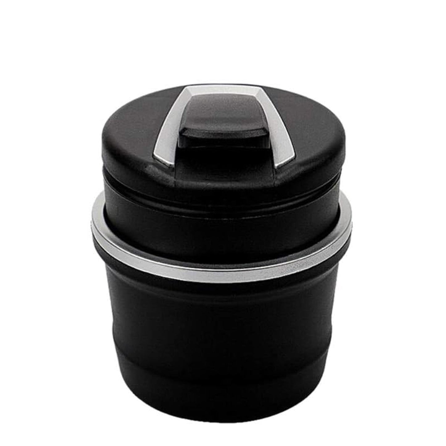 Portable Car Ashtray with Lid and Blue LED Light (1 Pc / With Color Box)