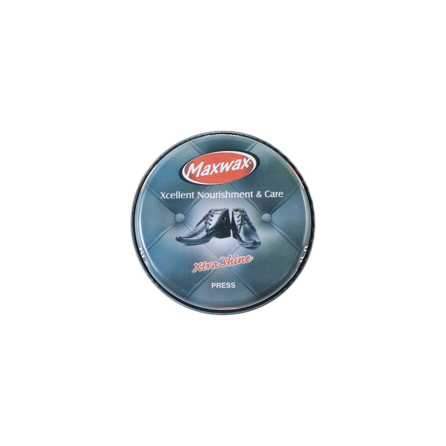 Maxwax Black Shoe Polish Cream (1 Pc, 15 Gm)