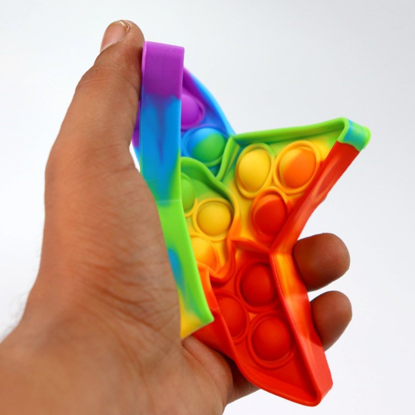 Push  Bubble Fidget Sensory Toy,Autism Special Needs Silicone Stress Relief Toy,Great Fidget Toy Sensory Toys Novelty Gifts for Girls Boys Kids Adults