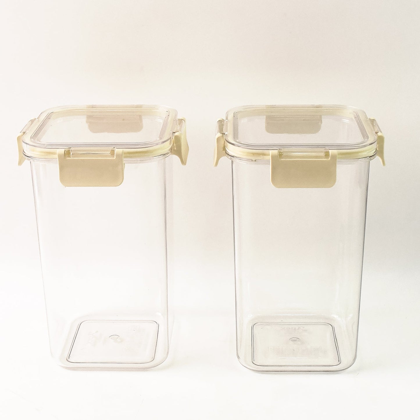 Apex Press Nâ€™ Lock Airtight Kitchen Storage Container Set (2Pc/1400ml) Approx