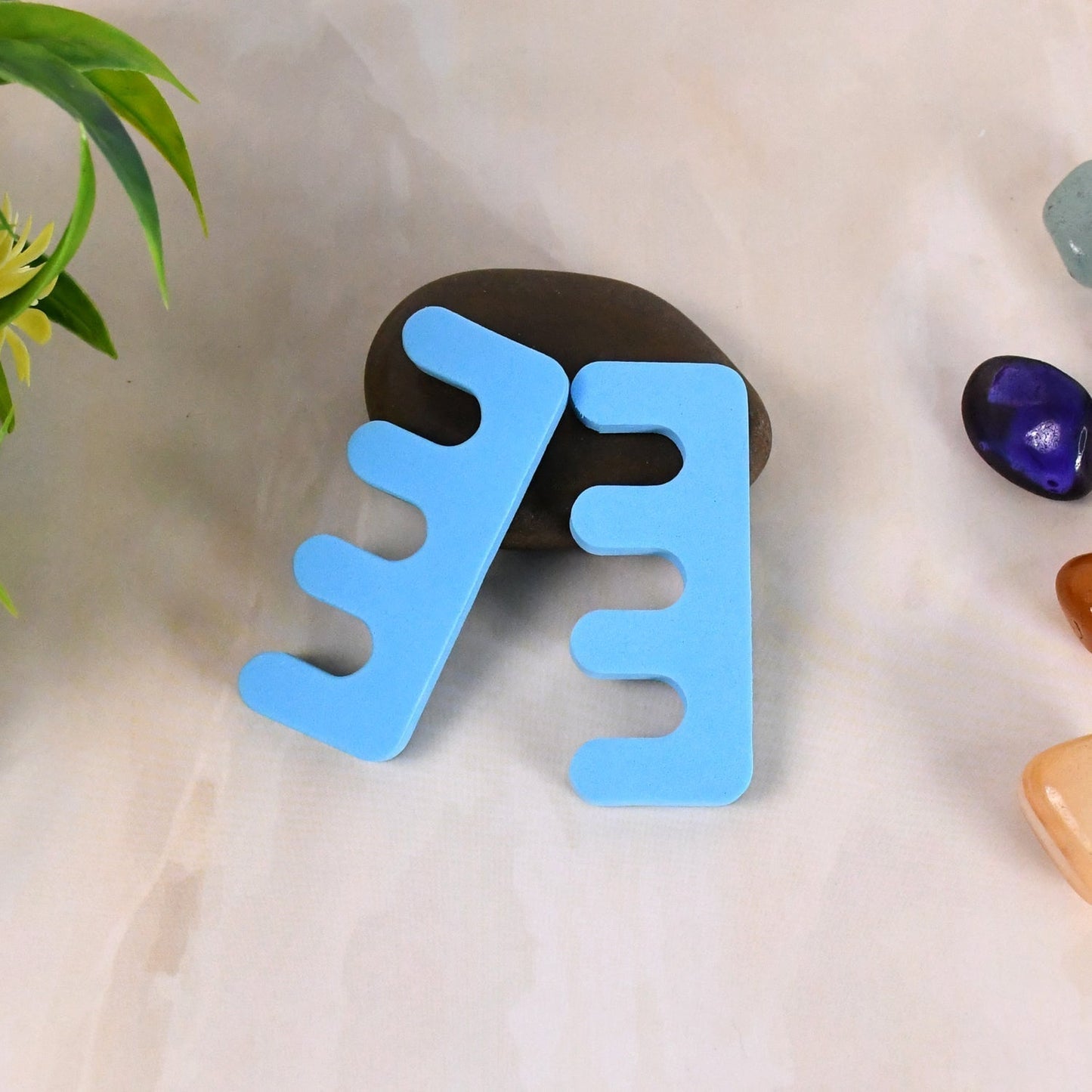 Toe Separators, Toe Spacers Sponge Toe Stretcher Pedicures (1 Pair)