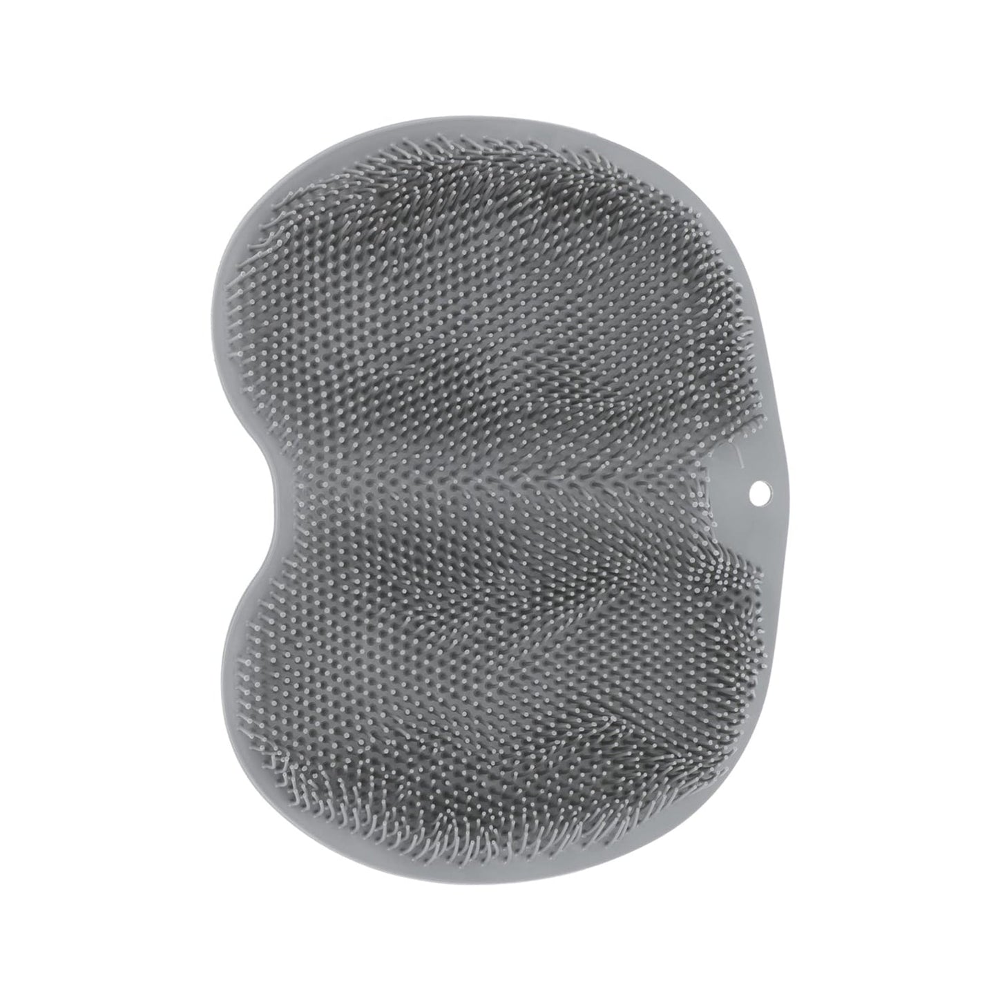 Silicone Bathroom Foot Cleaning Scrubber Mat (1 Pc, 27x20 Cm)
