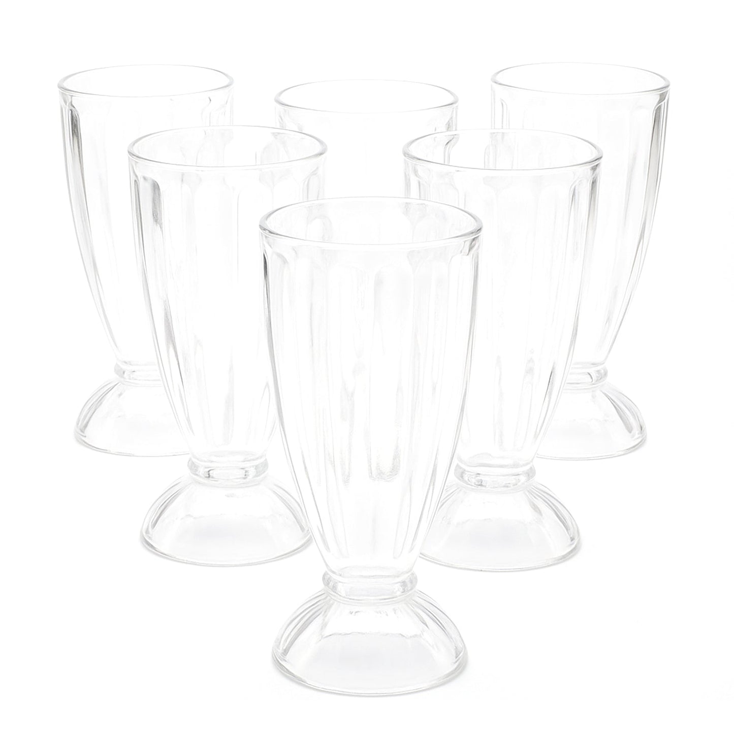 Apex Premium Dessert & Falooda Glasses (Approx 400ML / 6 Pc)