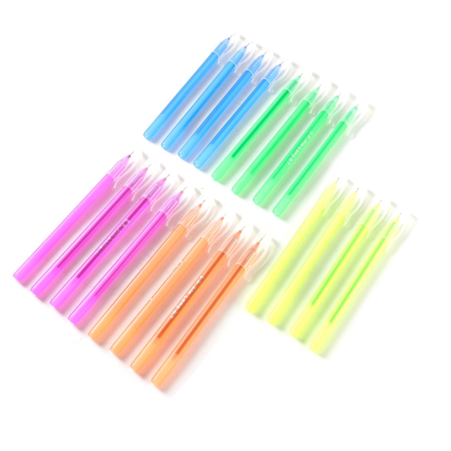Colorful Pen Set for School, Office & Smooth Daily Writing (20 Pc)