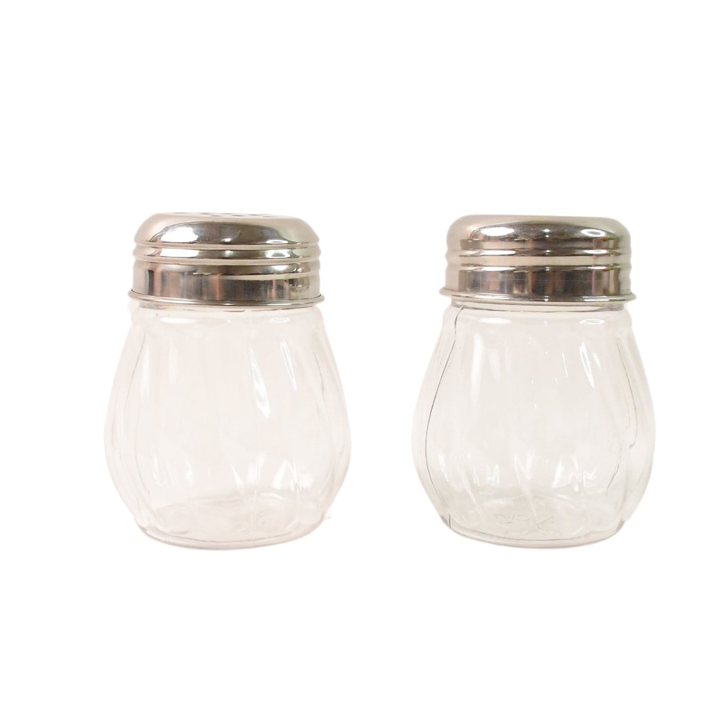 Apex Oregano & Chilli Flakes Dispenser Set â€“ 2 Pcs Plastic Spice Shaker with Stainless Steel Lid