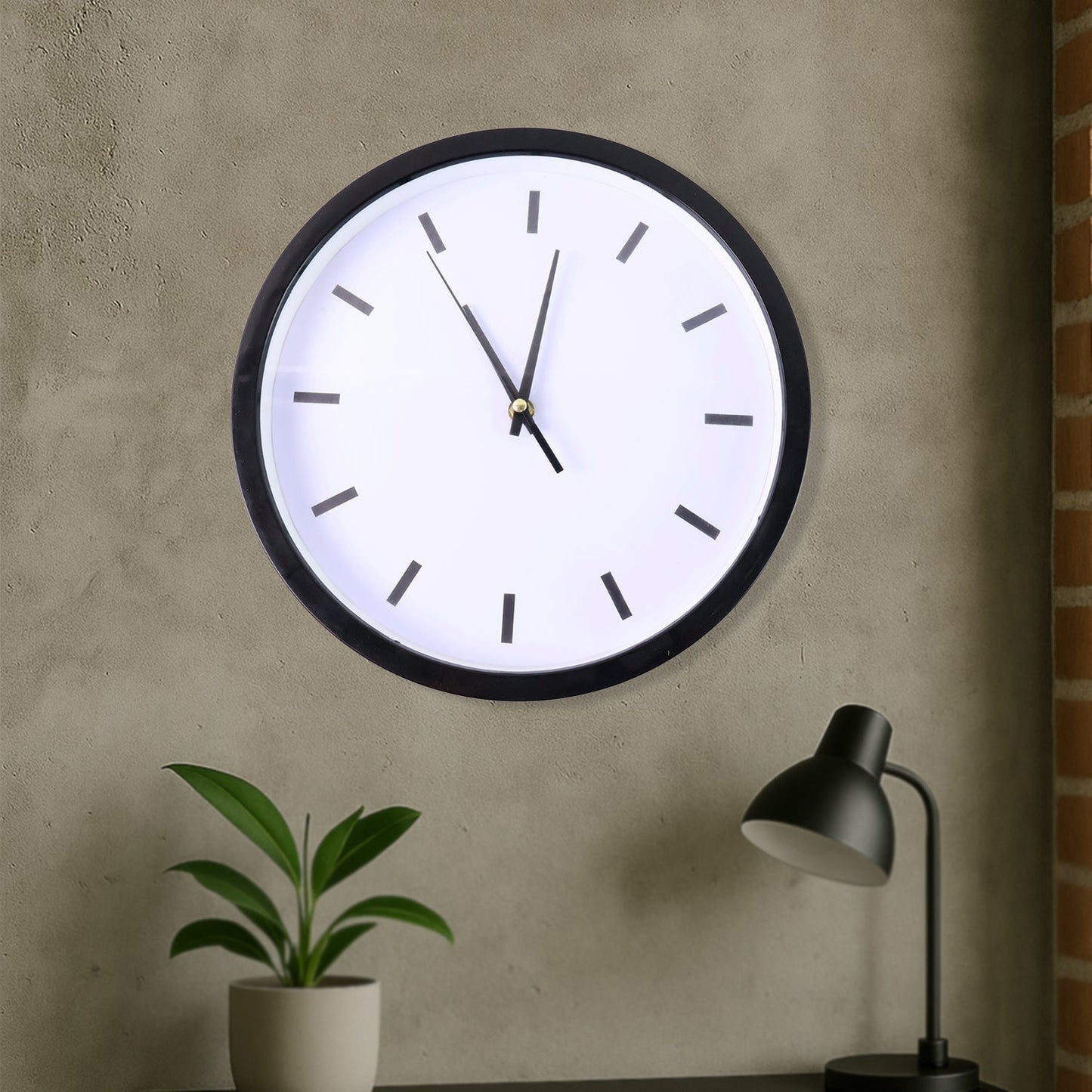 Classic Wall Clock for Home and Office â€“ Mix Design Round 1 Pc Assorted Pattern