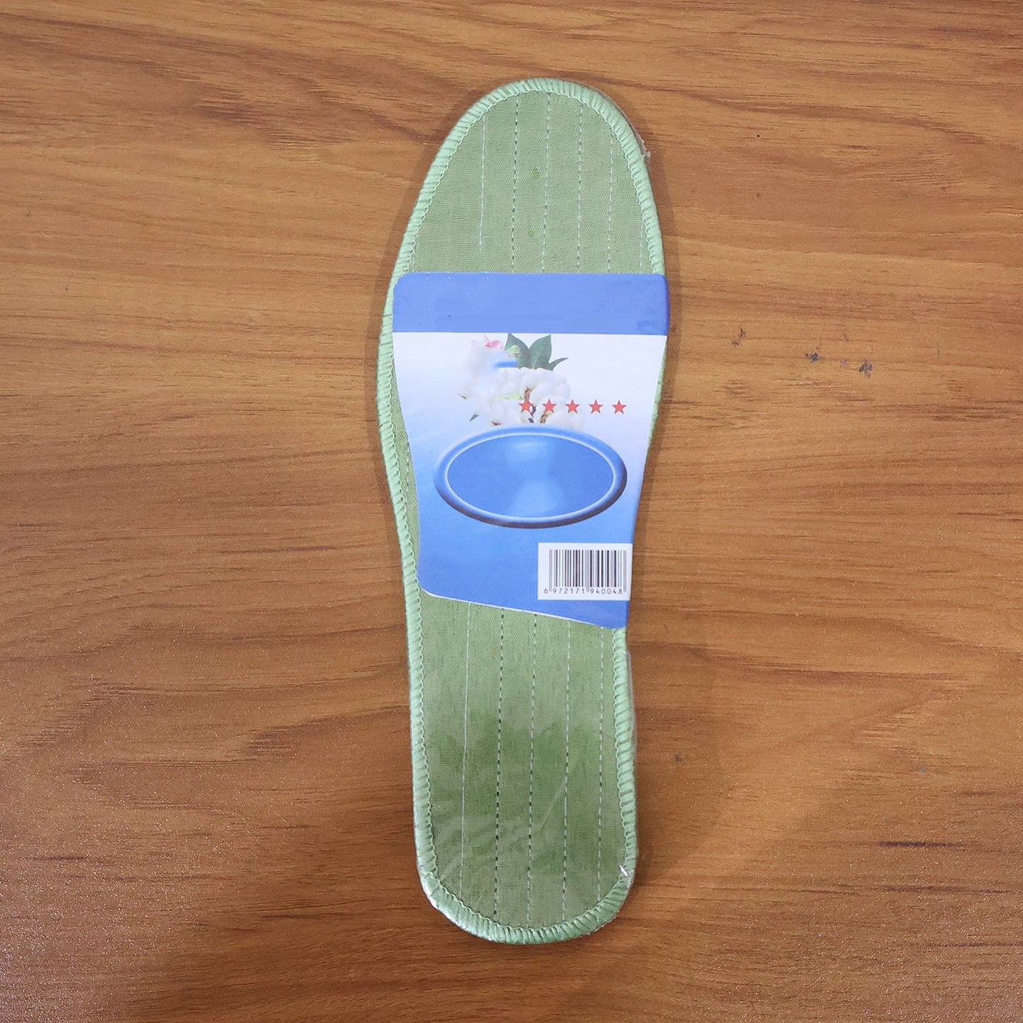 Premium Comfort Shoe Insoles for Daily Foot Support Size 41 (1 Pair / Mix Design)
