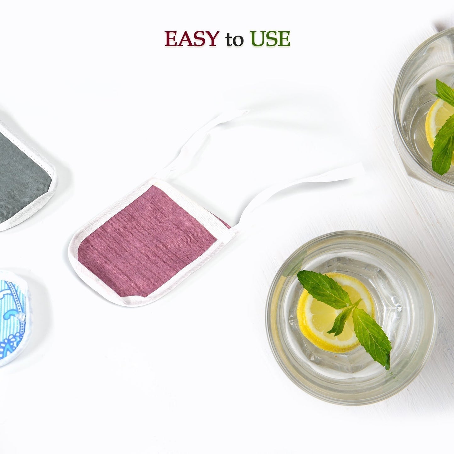 Reusable Cotton Water Filter Cover