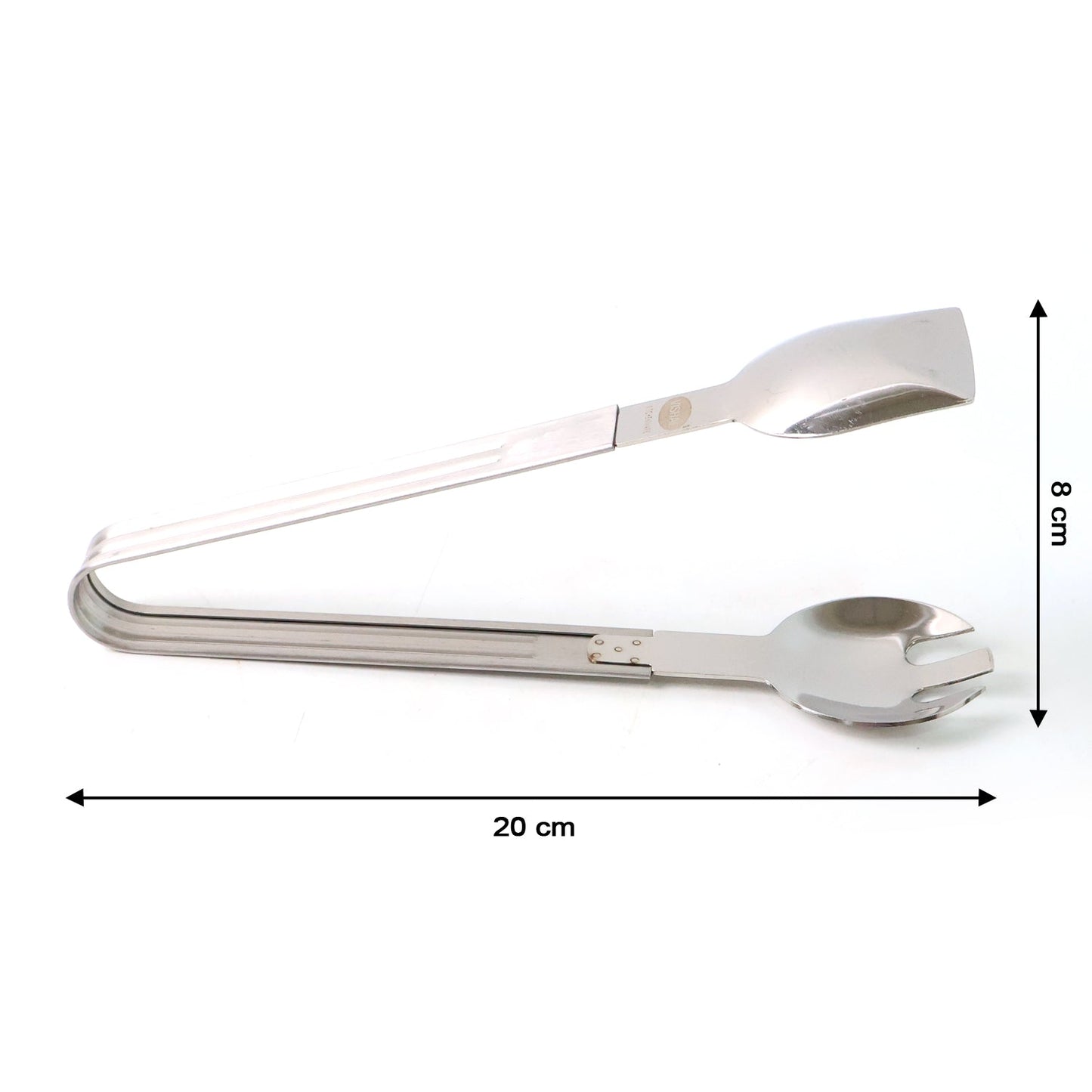 Stainless Steel Multipurpose Serving Tong â€“ 2-in-1 Pasta & Salad Tong (1 Pc)