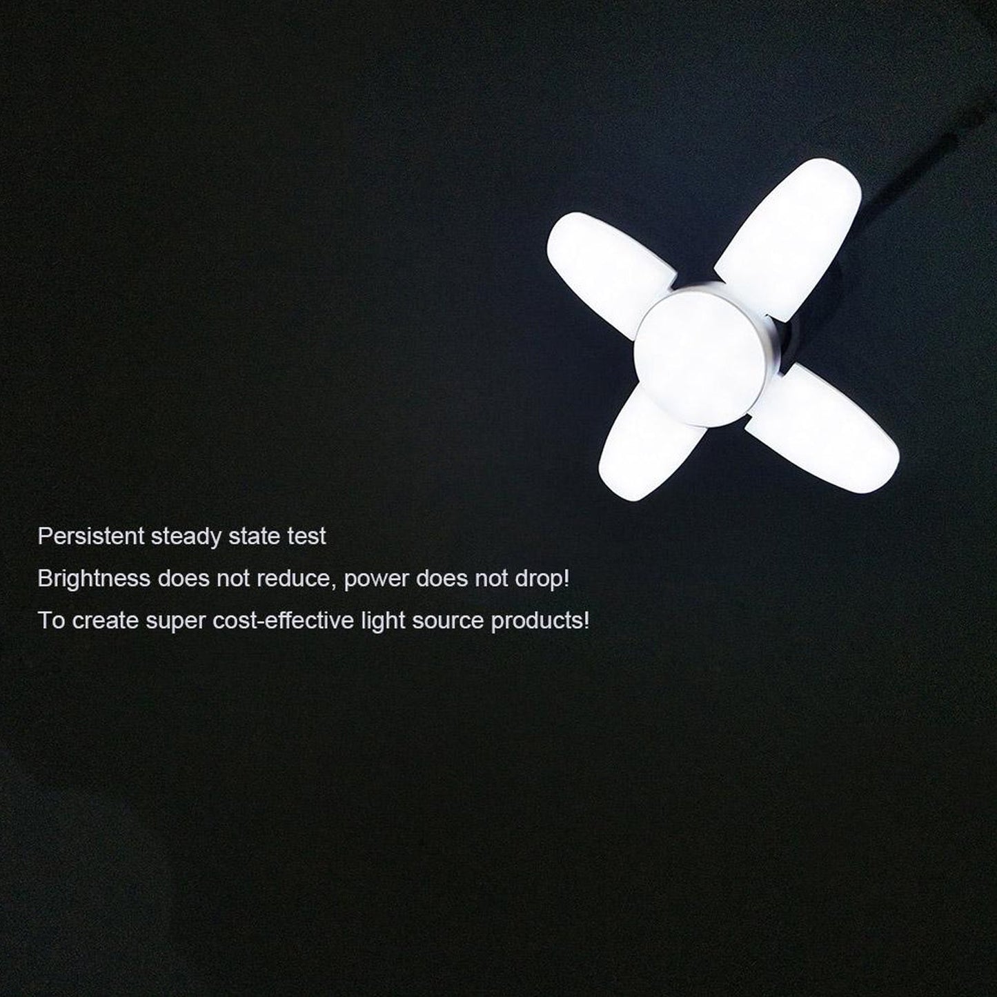 Foldable LED Fan Blade Bulb 28V (1 Pc)