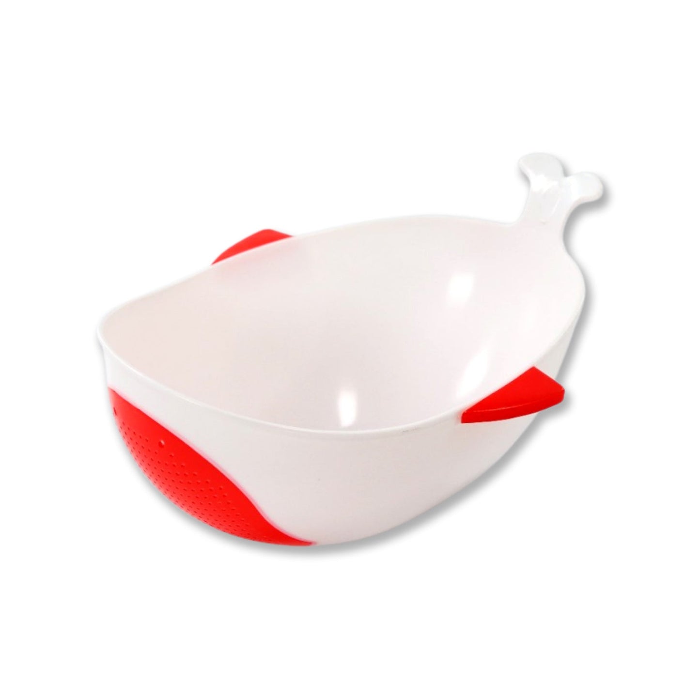 Plastic Rice Pulses Fruits Vegetable Noodles Pasta Washing Bowl and Strainer