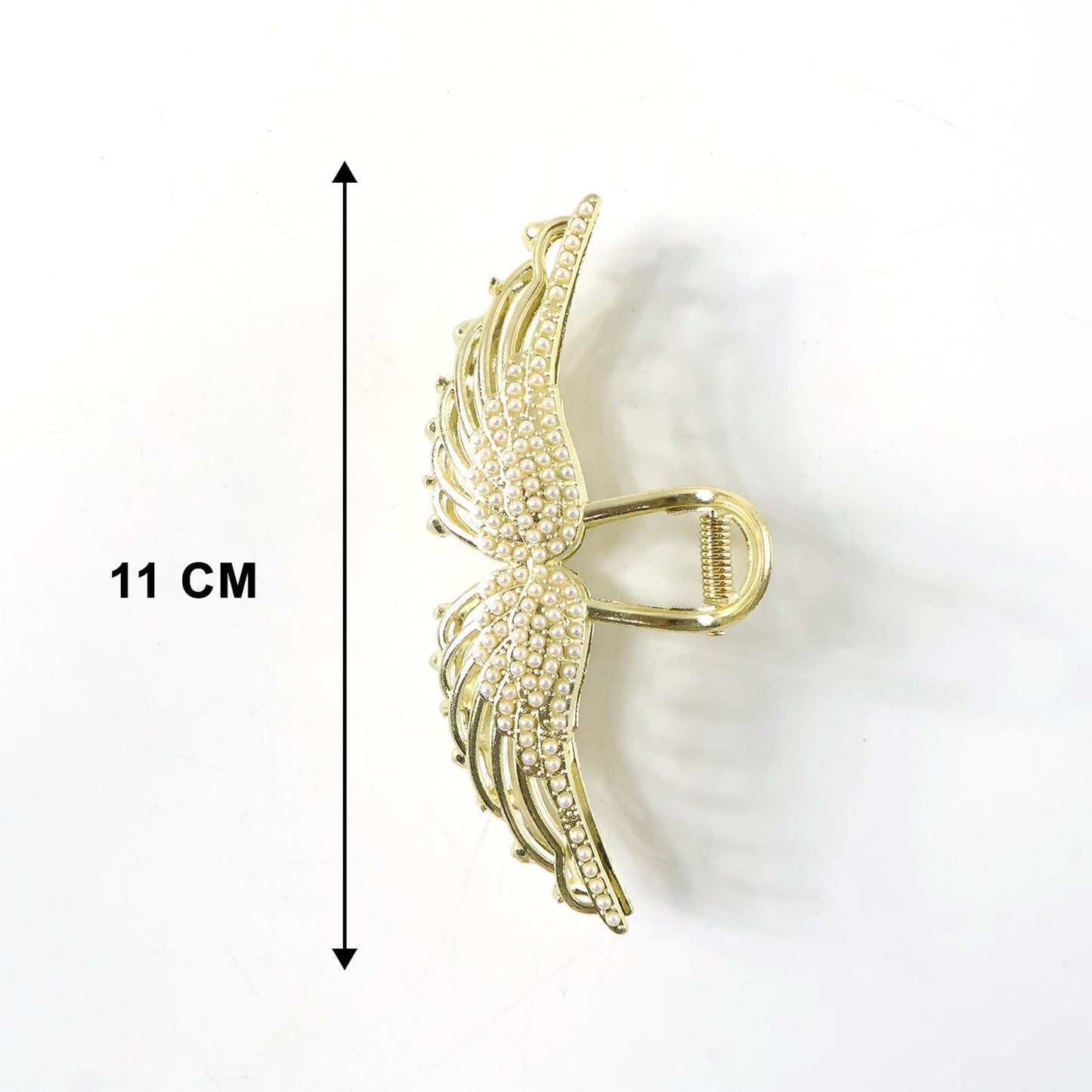 Premium Pearl Studded Elegant Hair Claw Clip for Women (1 Pc)