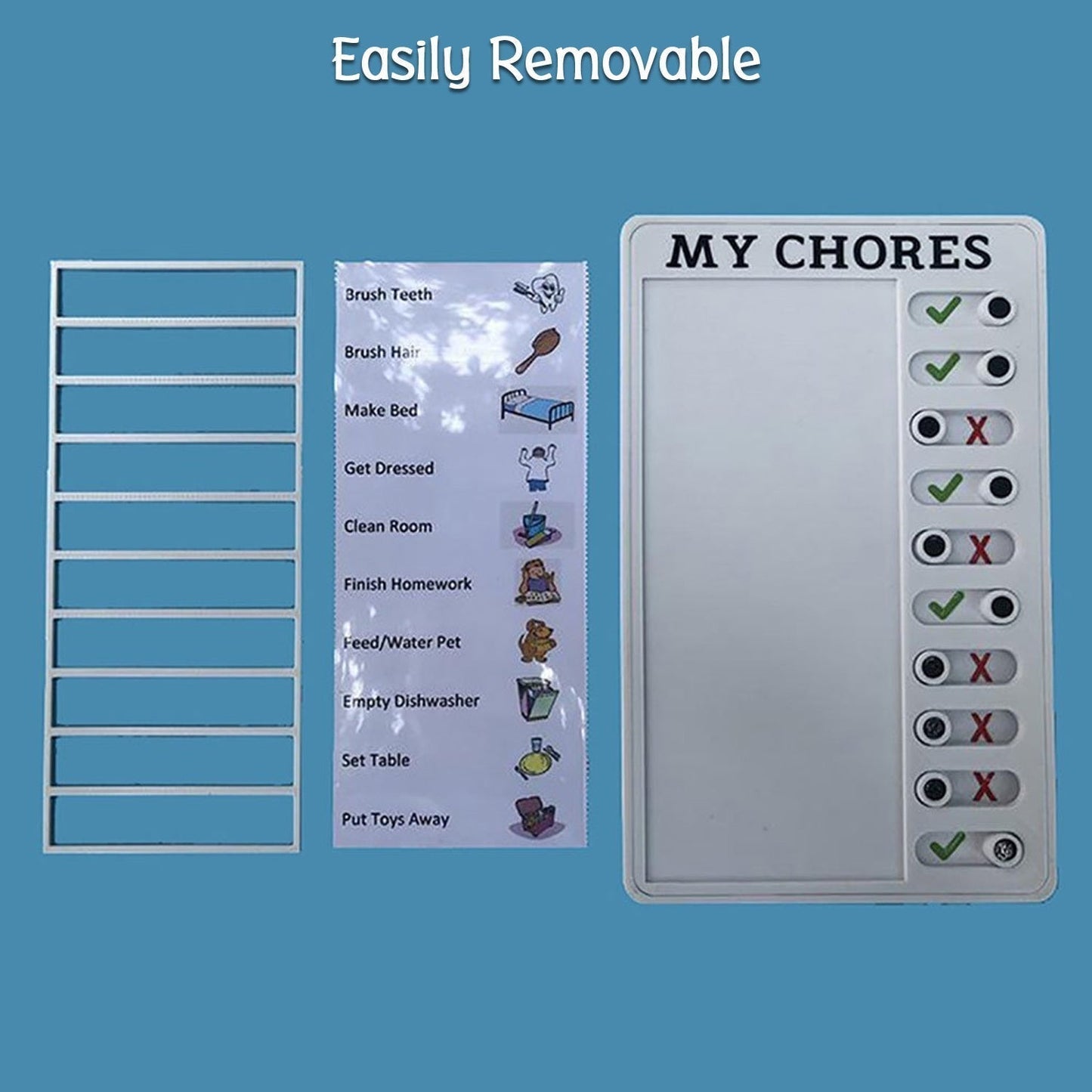 Management Planning Memo Boards Reminding Time (Size :- 20x12Cm / (Mix Color)
