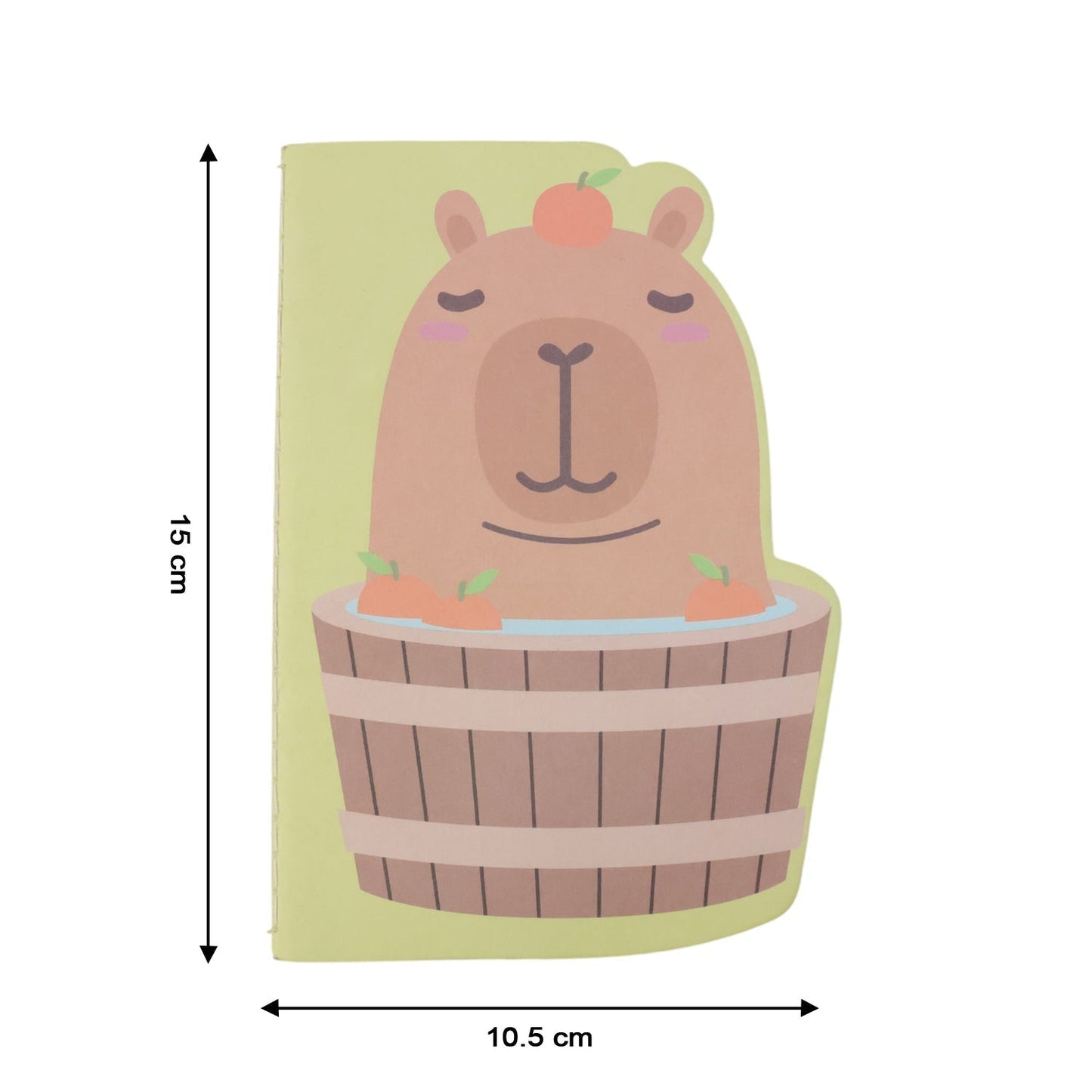 Cute Animal Shape Kids Study Notebook, Diary (1 Pc)