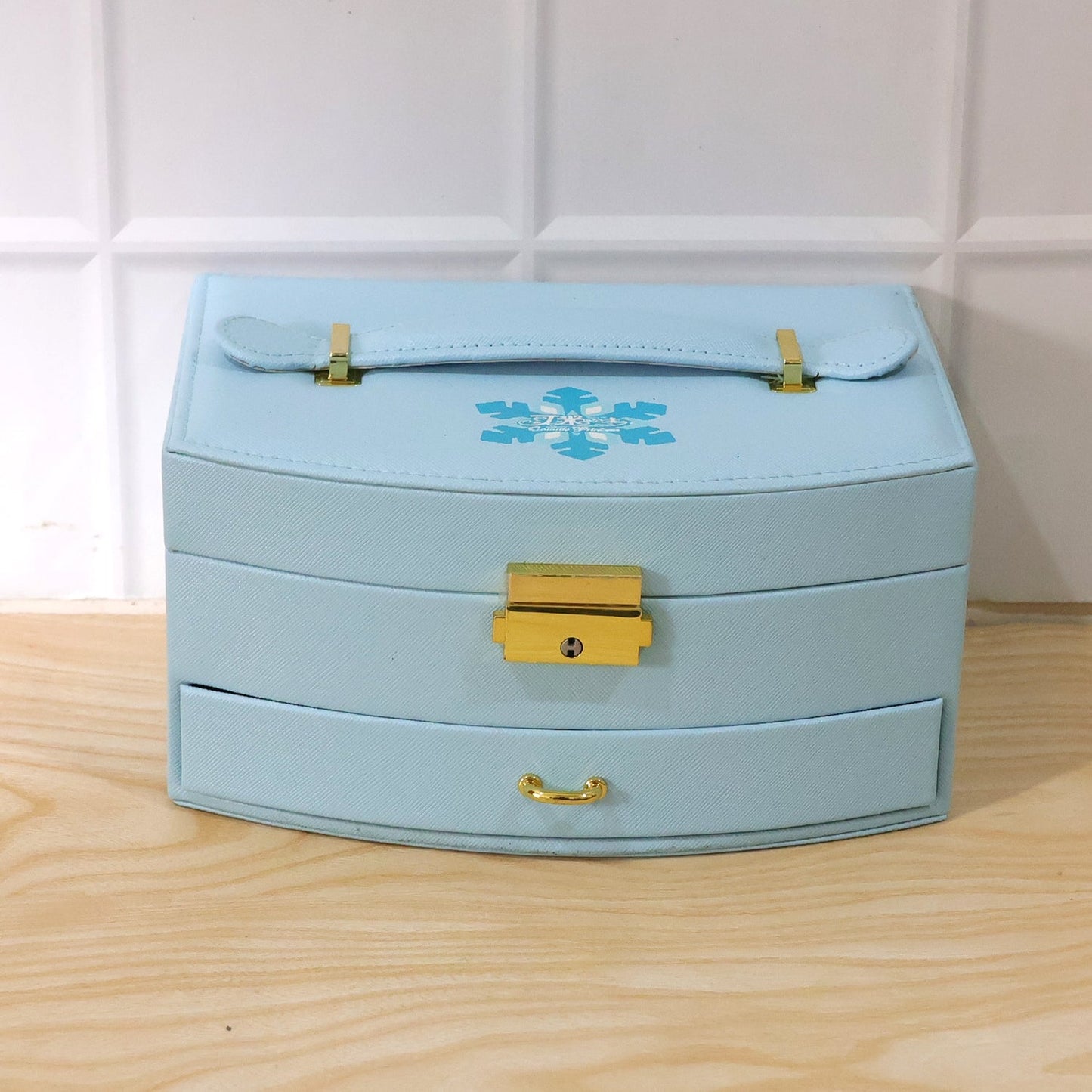 Premium Multi Layer Jewelry Storage Box with Mirror (1 Set)