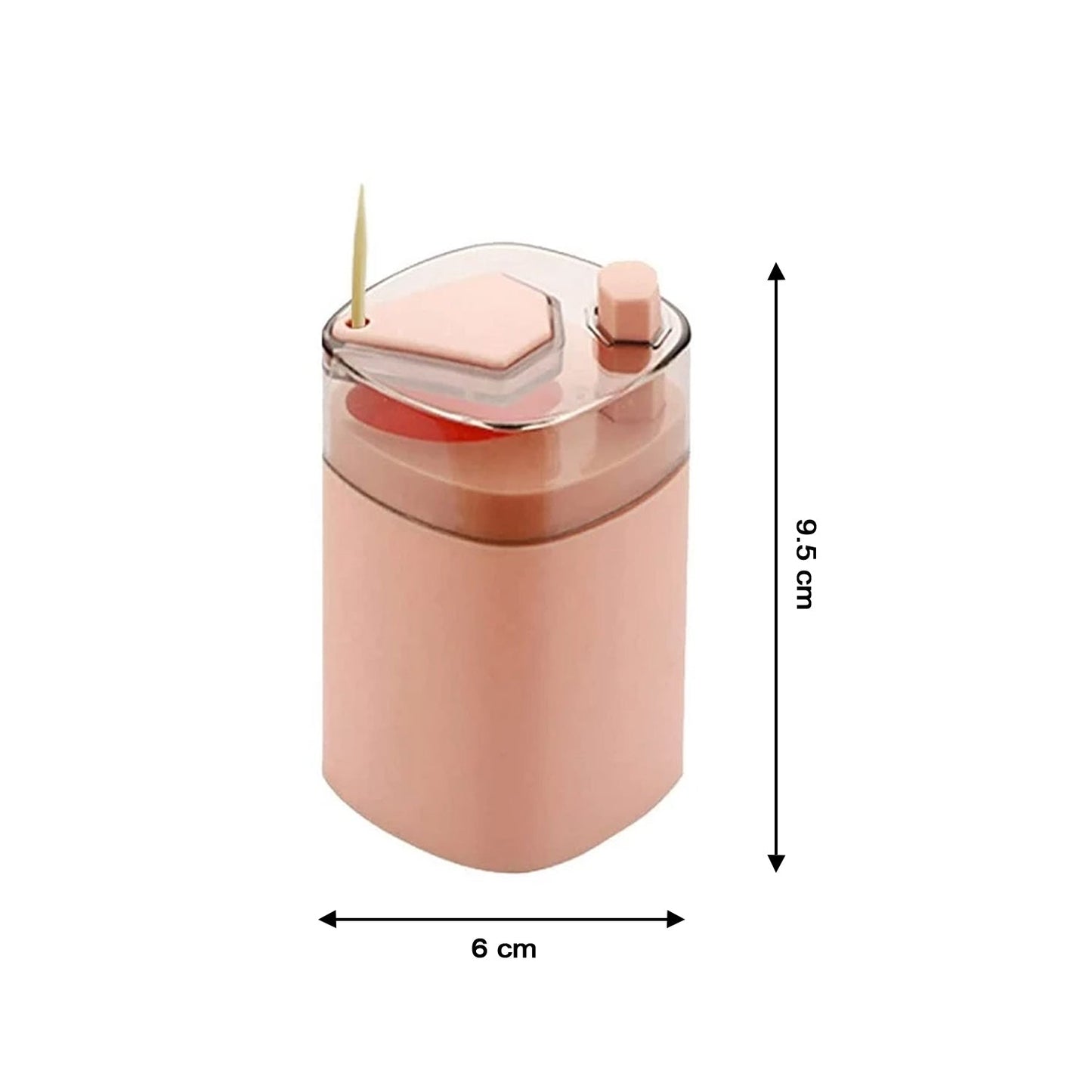 Pop-Up Automatic Toothpick Dispenser – Safe & Novel Storage Container