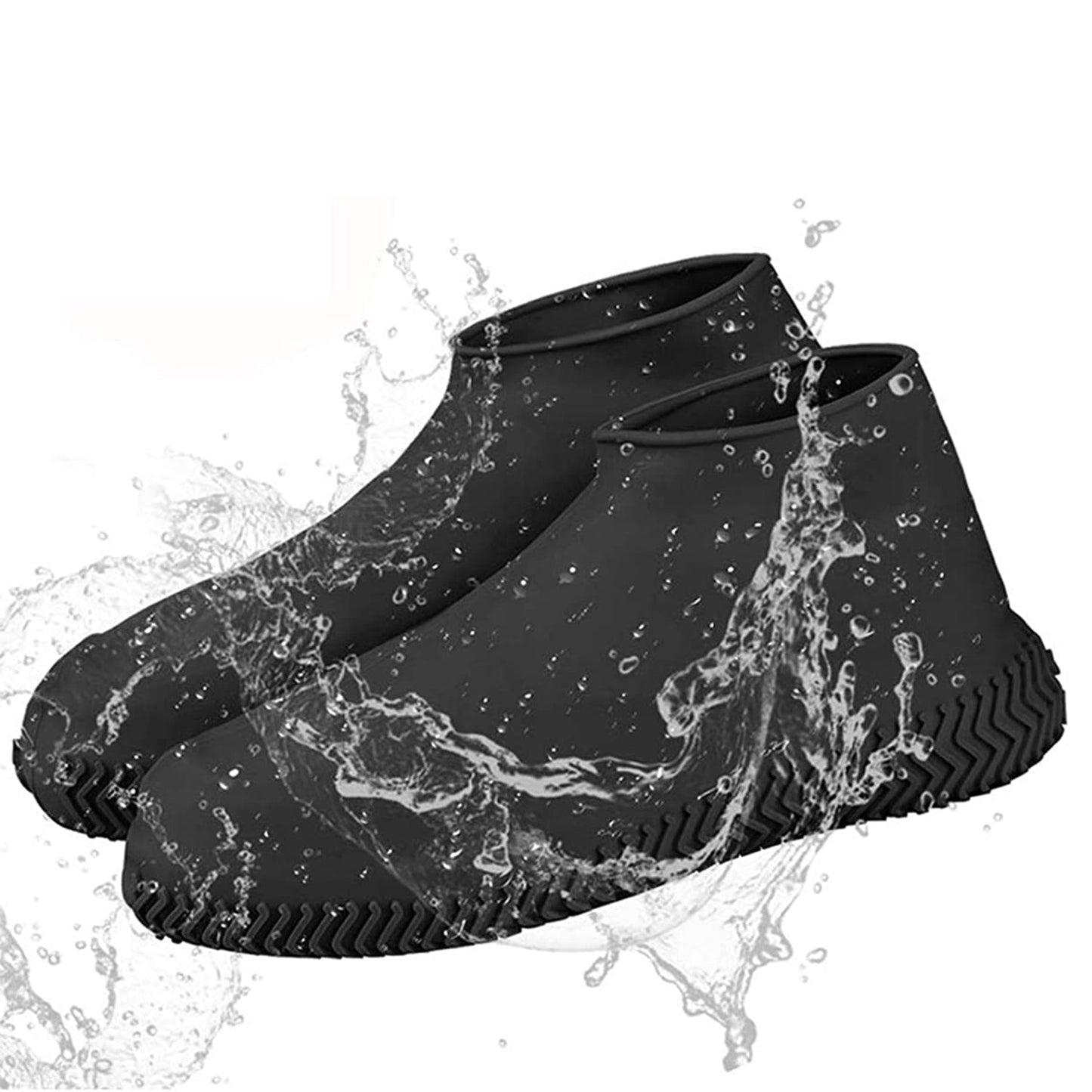 Non-Slip Waterproof Silicone Shoe Cover, Large