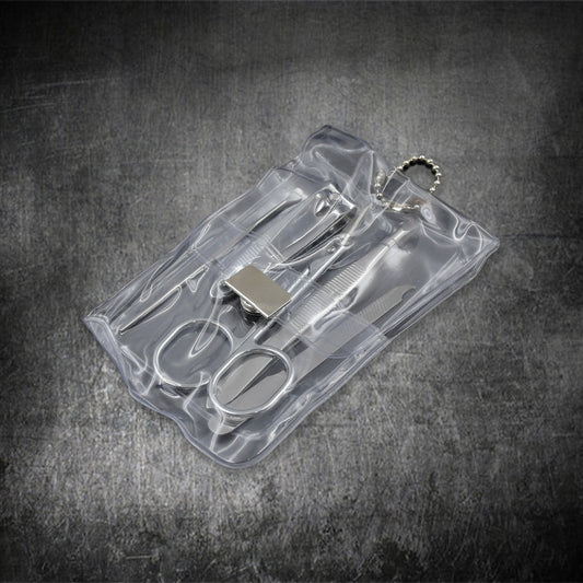 Professional 5-Piece Stainless Steel Nail Clippers Kit – Travel & Home